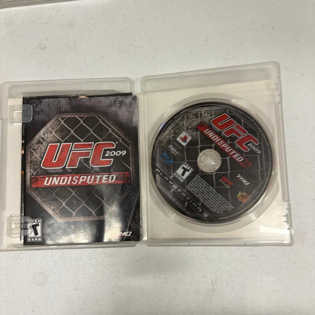 UFC 2009 Undisputed Sony PlayStation 3 PS3 Complete CIB Tested