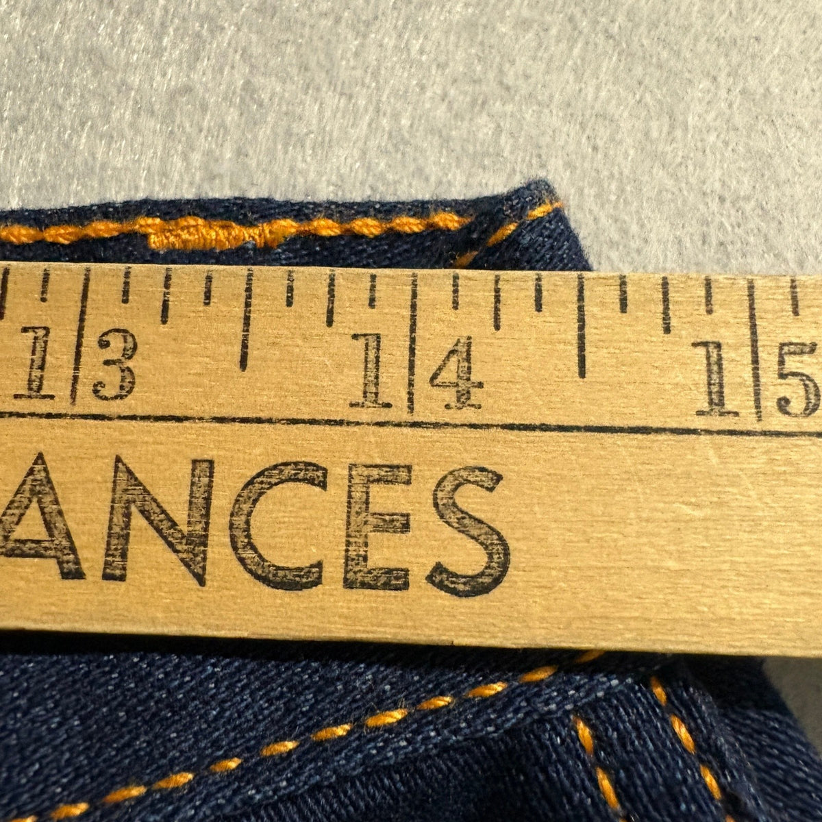Vintage P.S. Gitano High Waist Jeans Womens 16 Long Dark Wash Power Stretch NWT