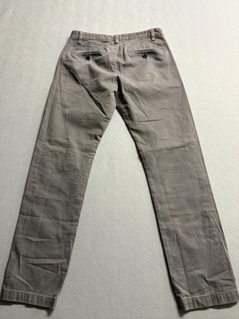 Dockers Pacific Collection Modern Khaki Pants Mens 31x32 Gray 100% Cotton Chino
