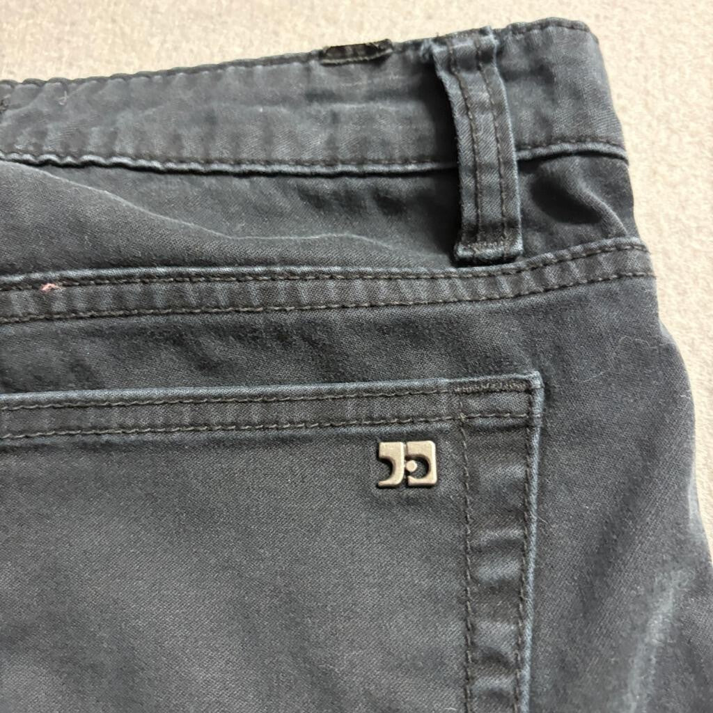Joe's Jeans Womens 28 Black Skinny Jeans Multi Zip Pockets Stretch Denim