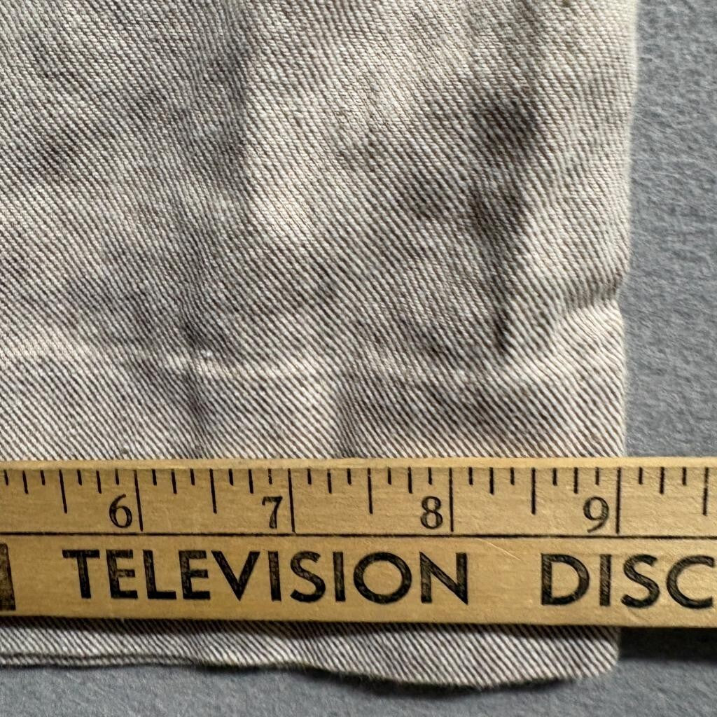 Banana Republic Linen Cotton Blend Wide Leg Pants Womens Size 0 Beige Pleated