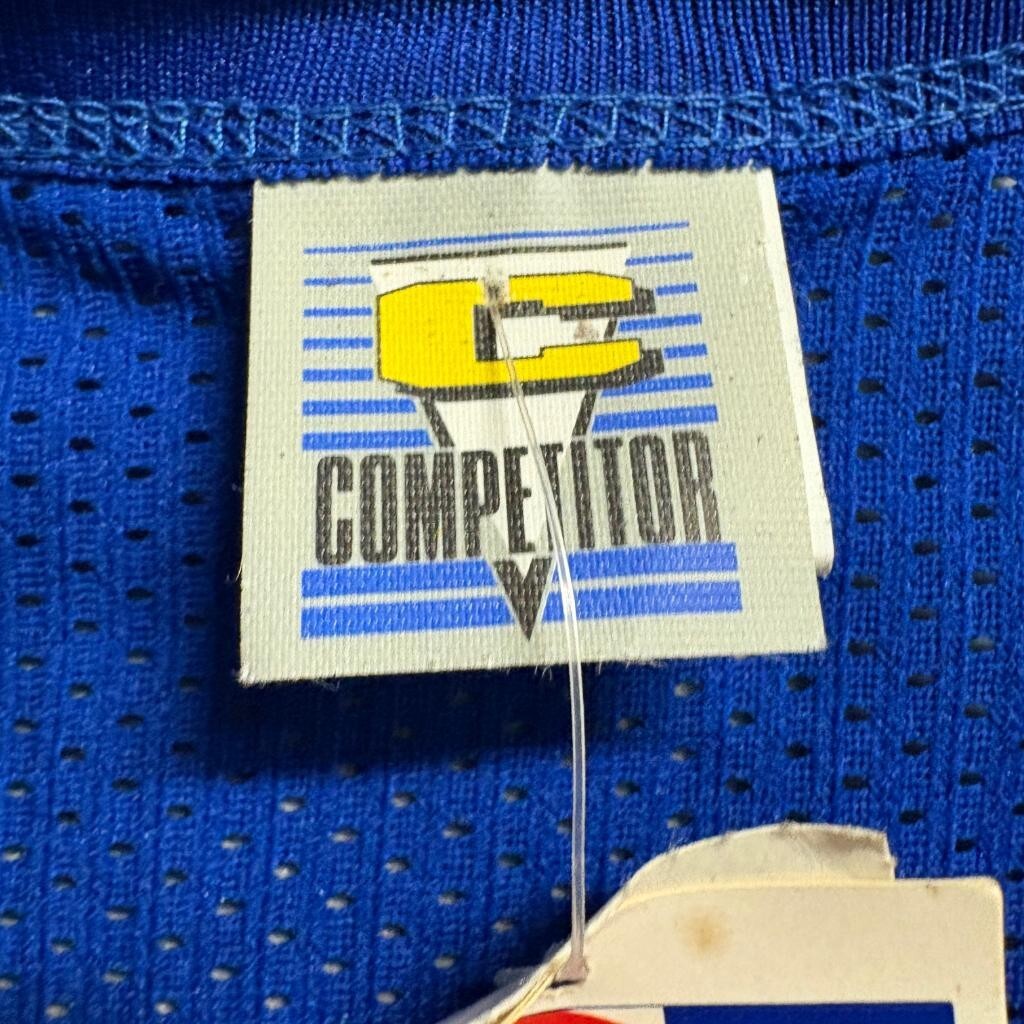 Vintage Los Angeles Rams Competitor Mesh Jersey Mens XL Blue Yellow 36 USA Made