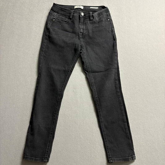 Angels Forever Young Jeans Womens Size 6 Black Denim Forever Convertible Skinny