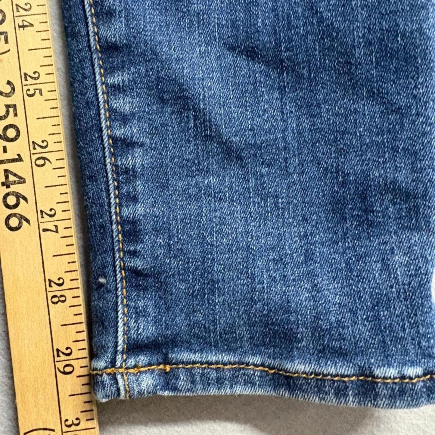 Kut from the Kloth Toothpick Skinny Jeans Womens Size 6 Blue Denim Stretch