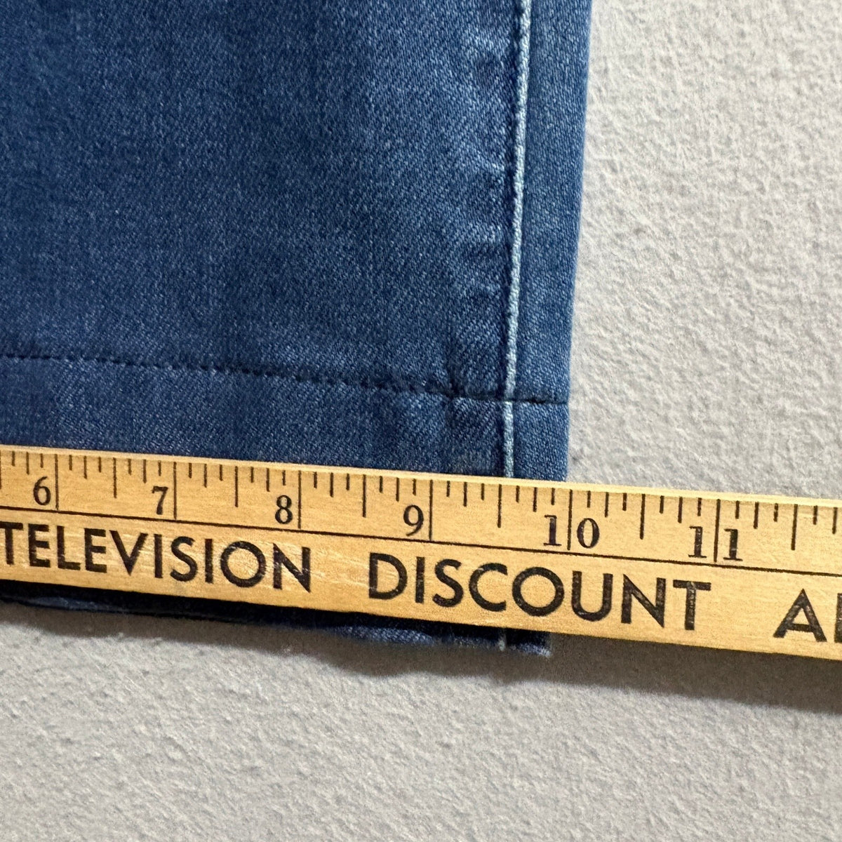 Universal Thread High Rise Wide Leg Crop Jeans Womens 4/27R Blue Denim Belted