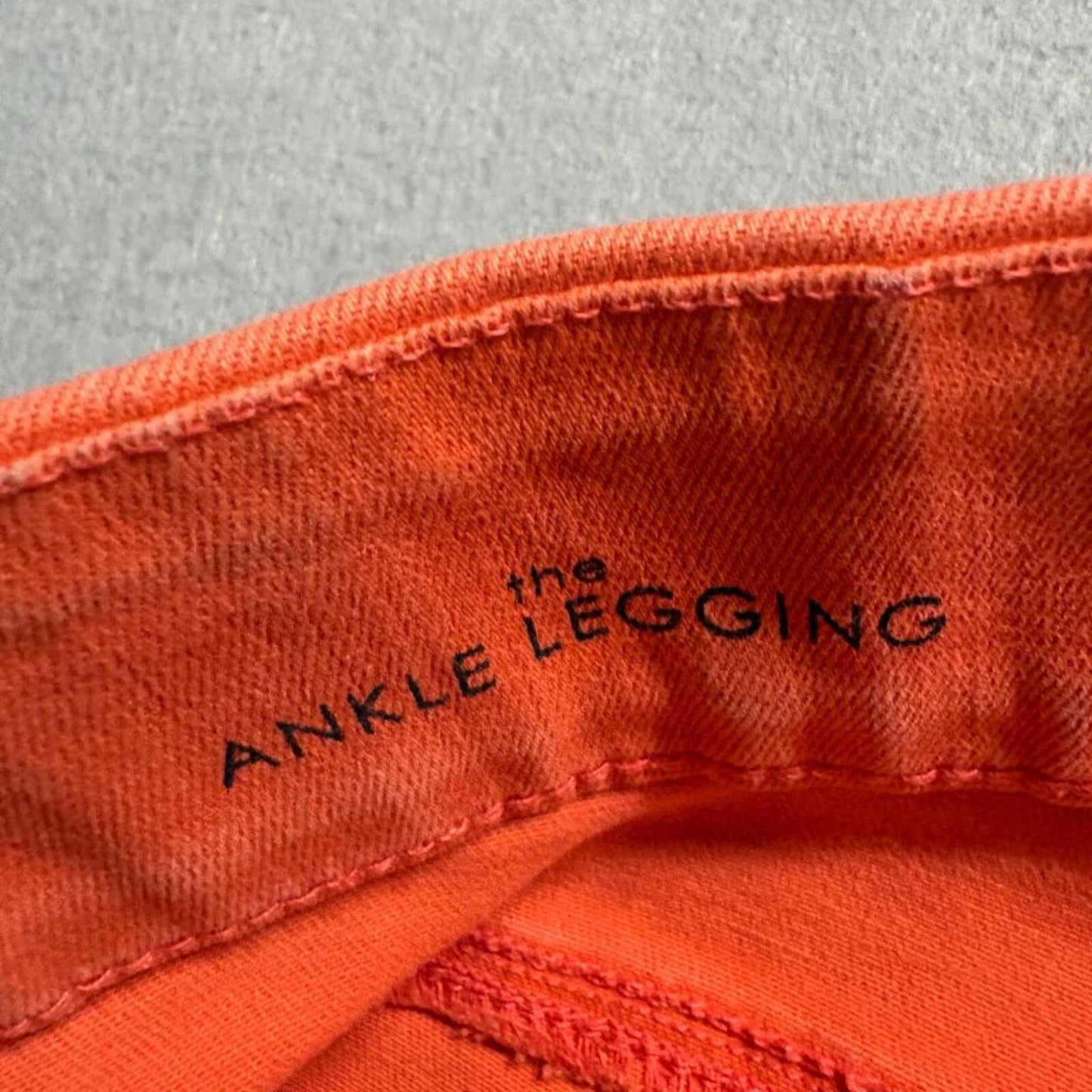 Liverpool Los Angeles Georgia Coral Ankle Legging Jeans Womens Size 8/29 Orange