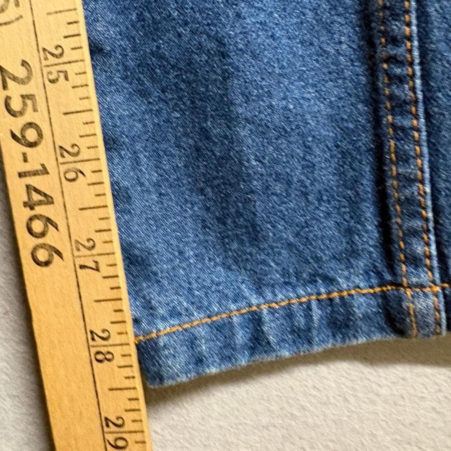 White Stag Classics Womens Size 14 Blue Denim Elastic Waist Pull On Jeans