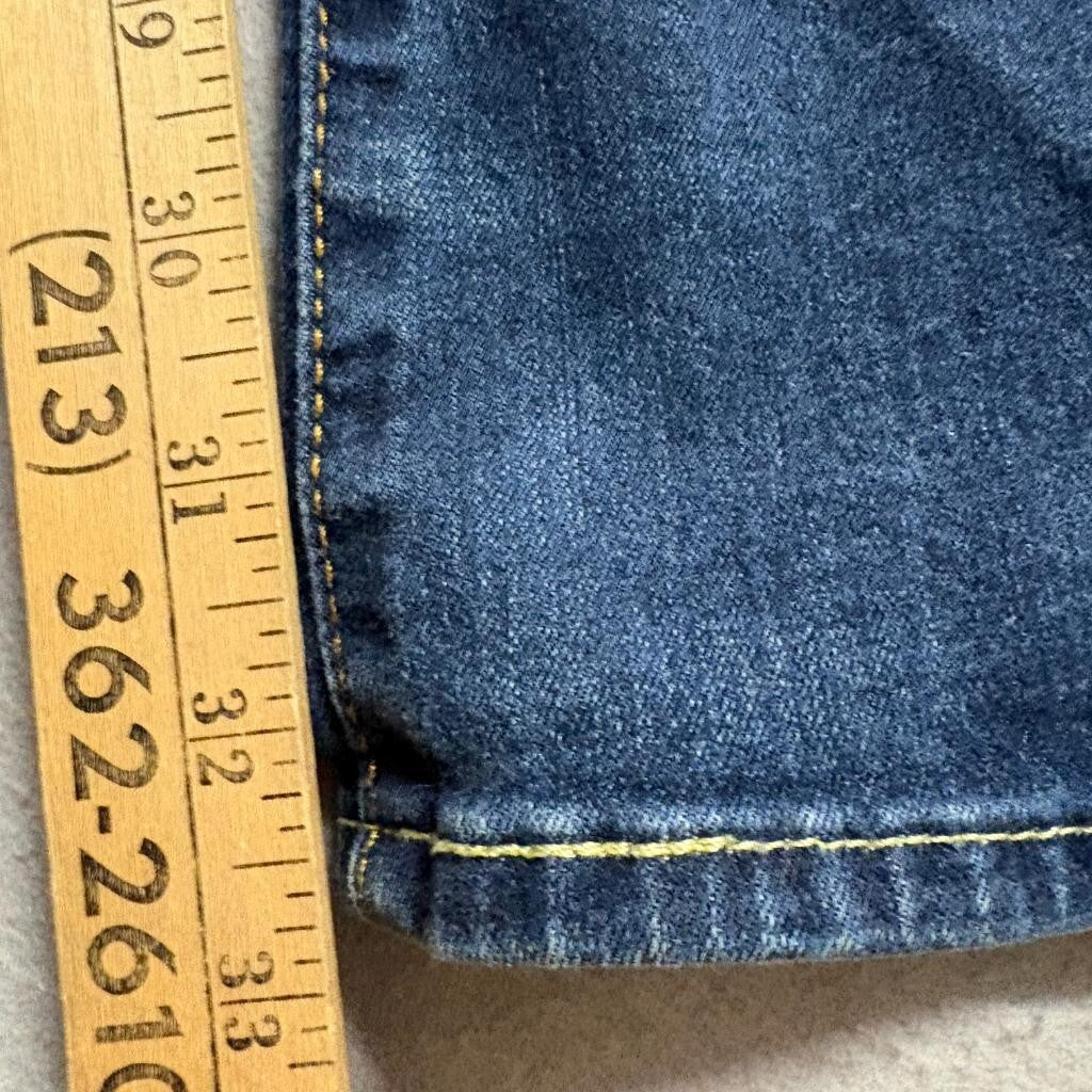 Levis Bold Curve Jeans Womens 29 Modern Rise Bootcut Skinny Blue Denim