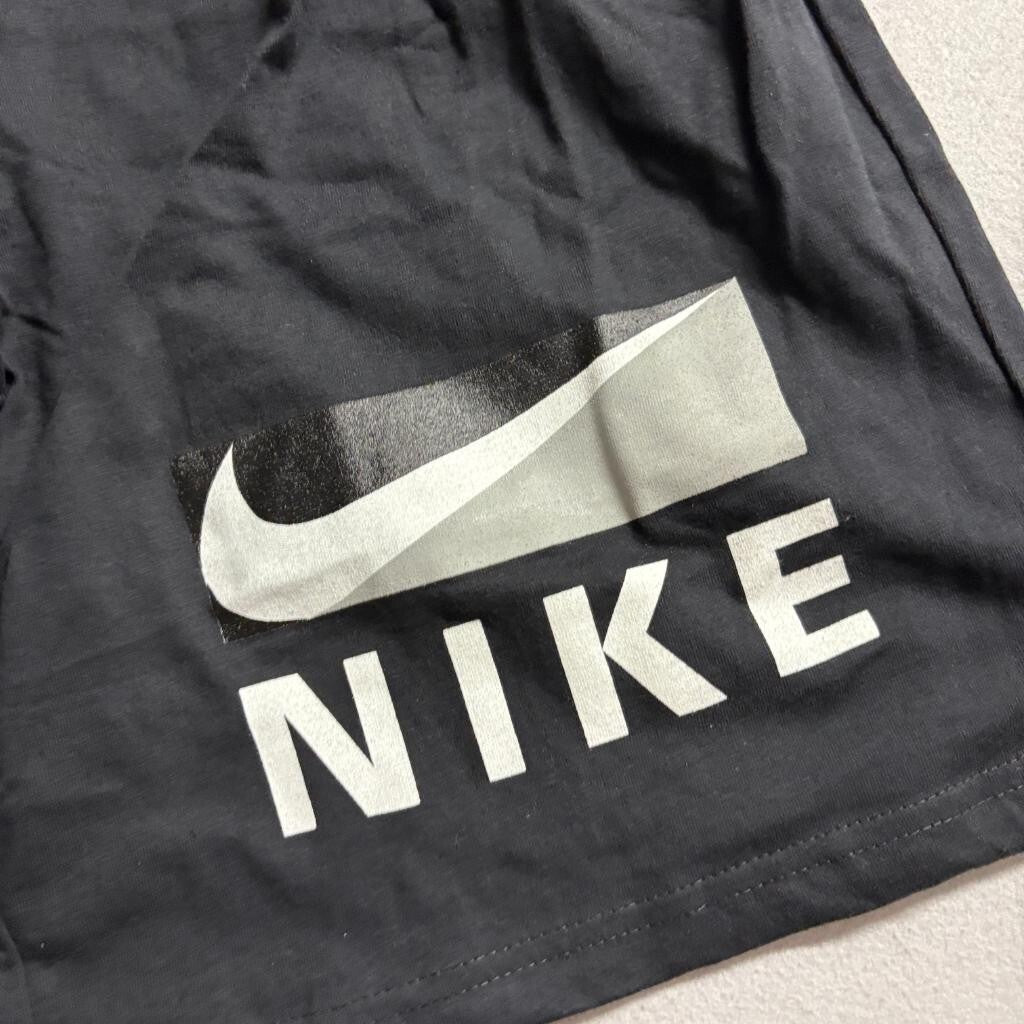 Vintage Nike 2 Piece Set T-Shirt and Shorts Mens XL White Black Made in USA 90s