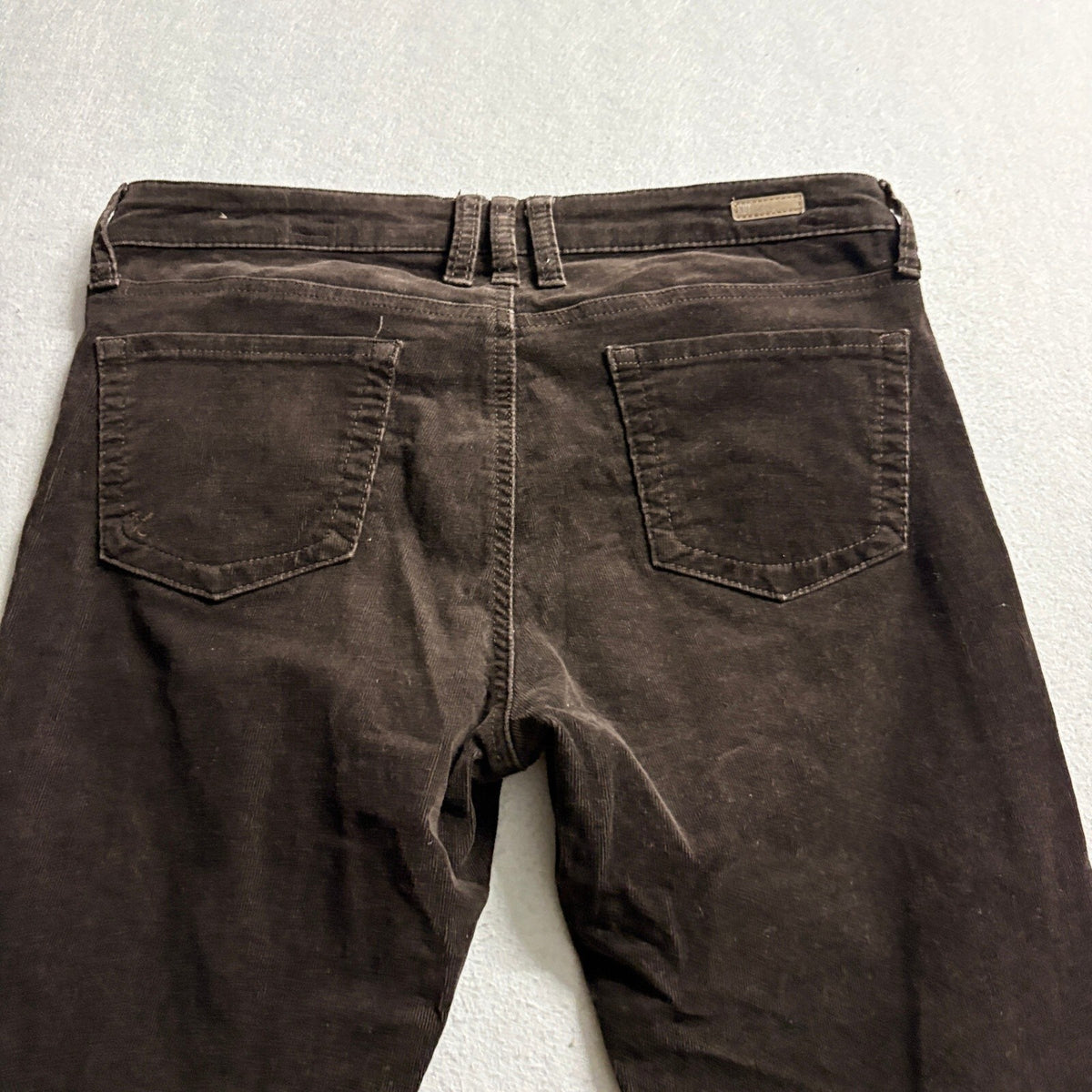 KUT from the Kloth Diana Skinny Corduroy Pants Womens Size 8 Brown Stretch