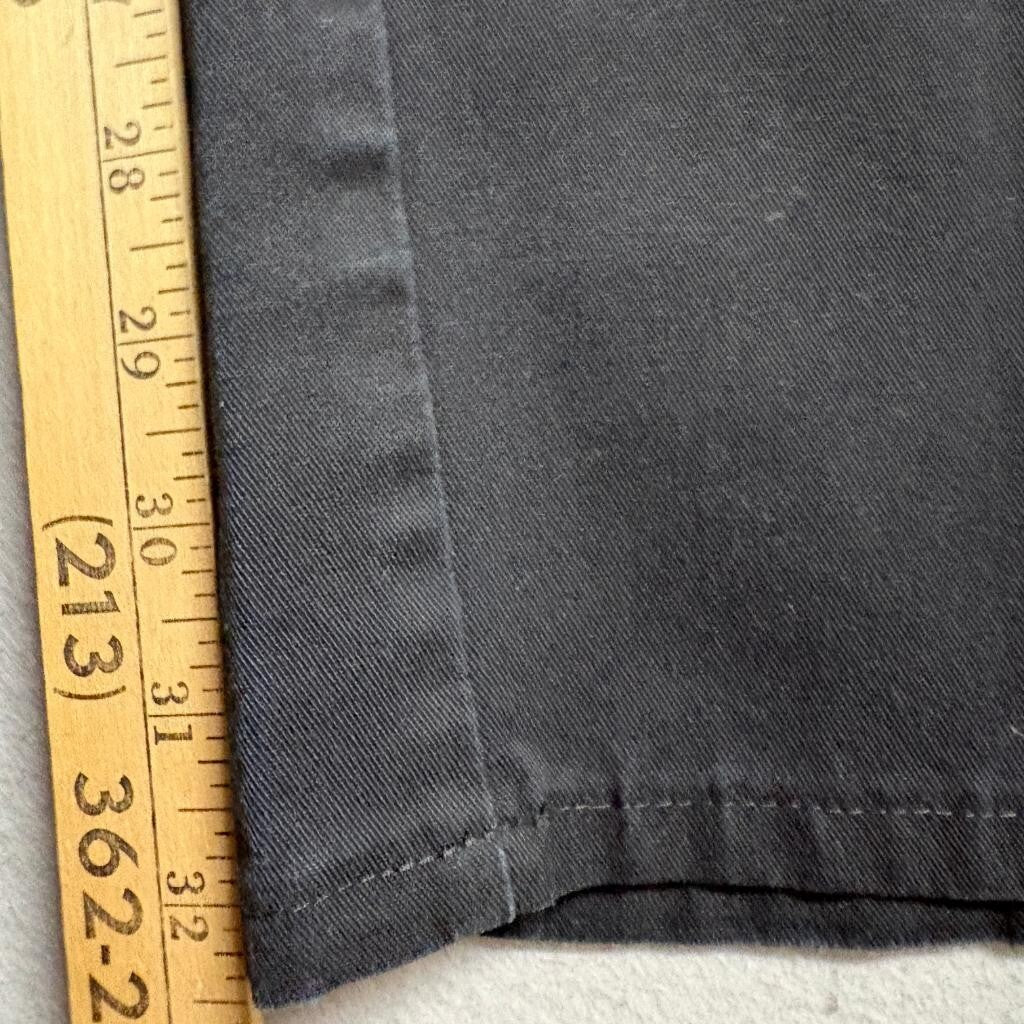 Dickies Double Knee Work Pants Mens 38x30 Black Loose Fit Carpenter Utility