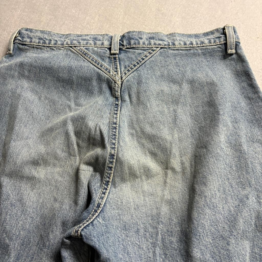 Cruel Denim Quinn Western Jeans Womens 31/11XL Blue High Rise Cuff Straight Leg