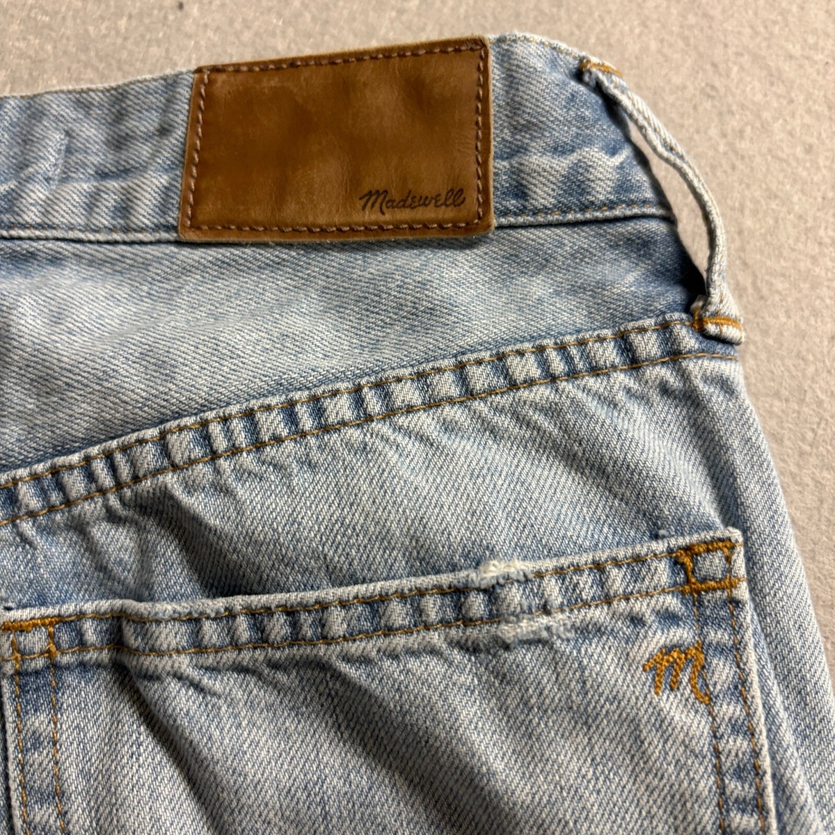 Madewell The Perfect Vintage Jean Womens Size 23 Light Wash Denim High Rise