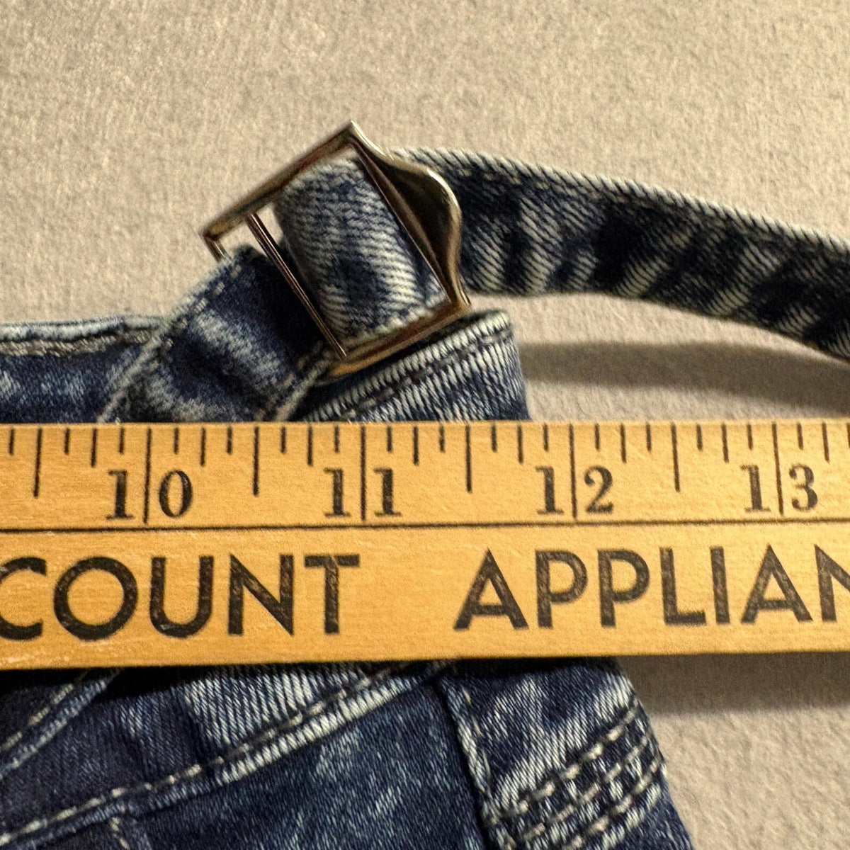Republic Denim Jeans Womens Small Blue Acid Wash Cargo Utility High Rise Pants