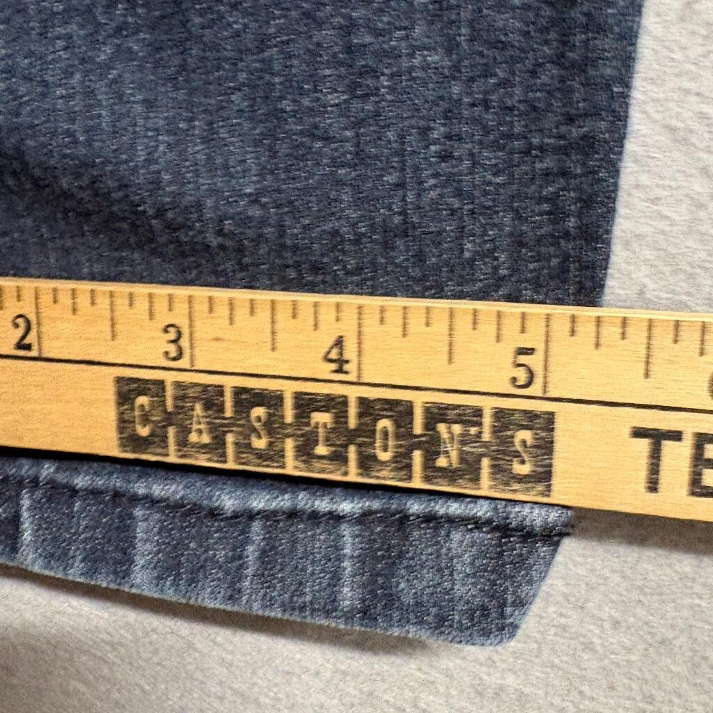 Democracy Ab Technology Skinny Jeans Womens 10P Blue Stretch Crop Denim