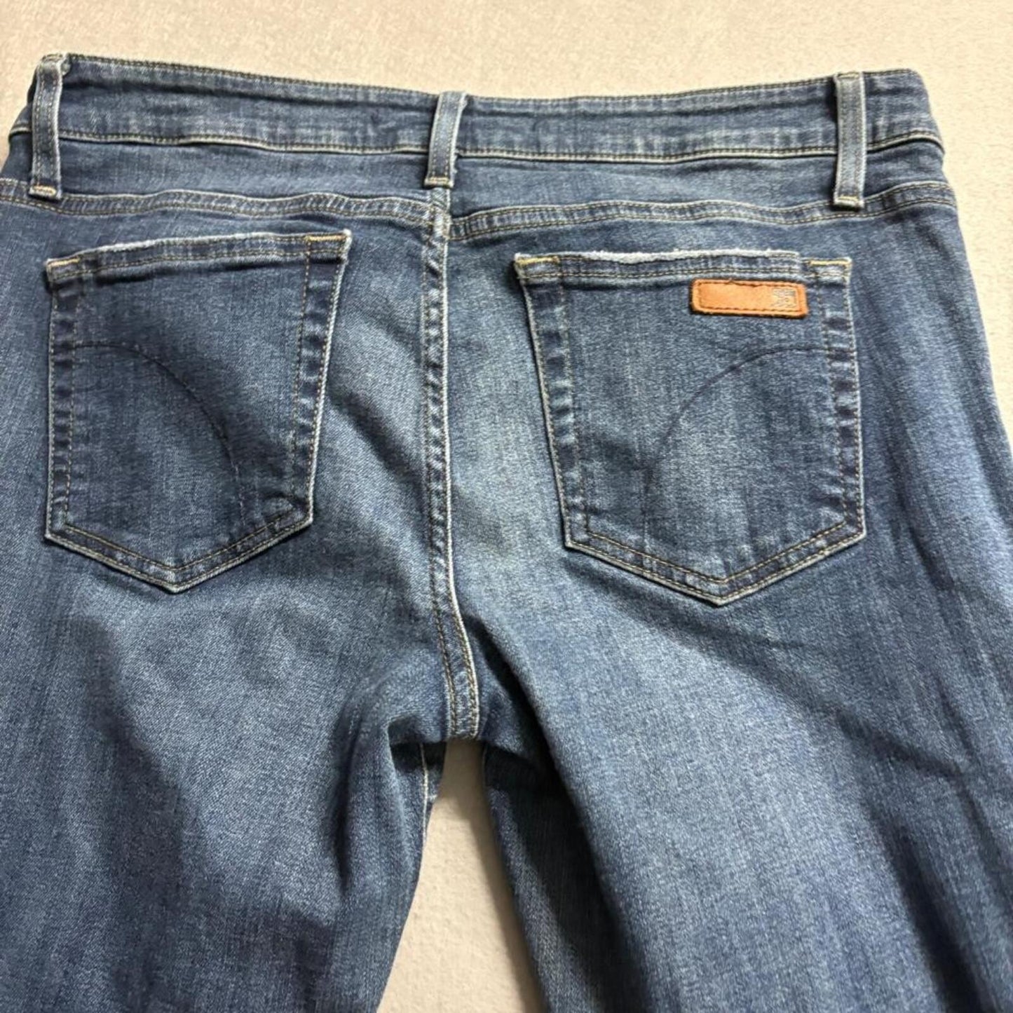 Joe's Jeans The Skinny Womens Size 31 Blue Denim Stretch Slim Leg Jeans
