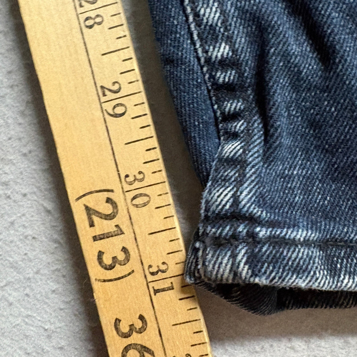GUESS Los Angeles Slim Tapered Jeans Mens Size 32x30 Dark Wash Denim Stretch - Photo 10