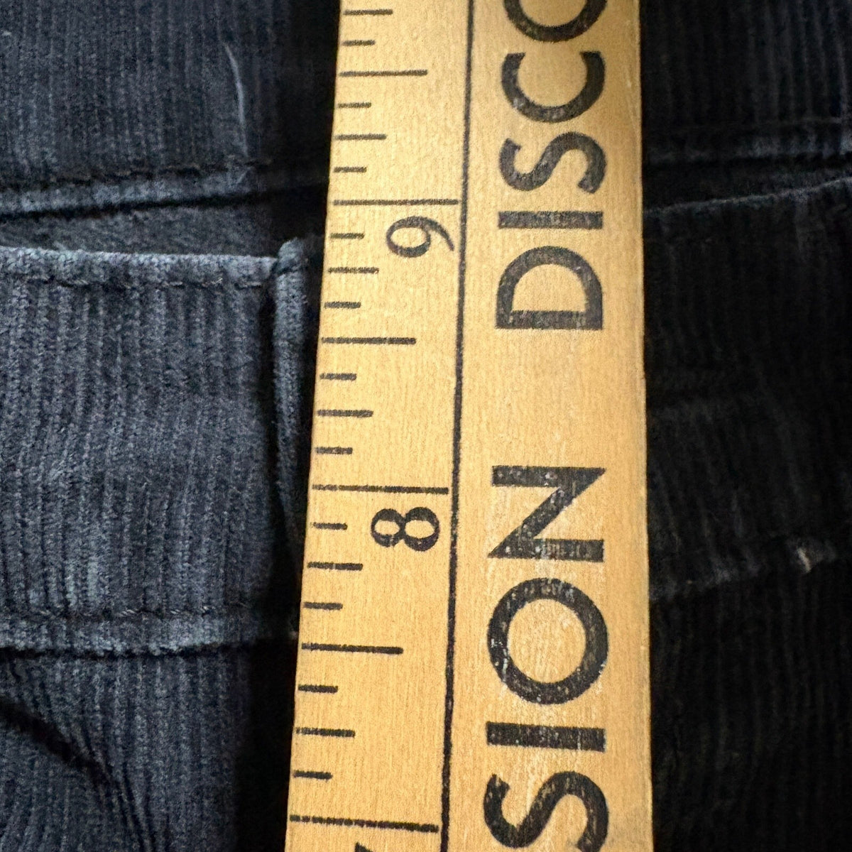 Levis 502 Mens Black Corduroy Tapered Leg Jeans W30 L30 Black Fine Cord Pants