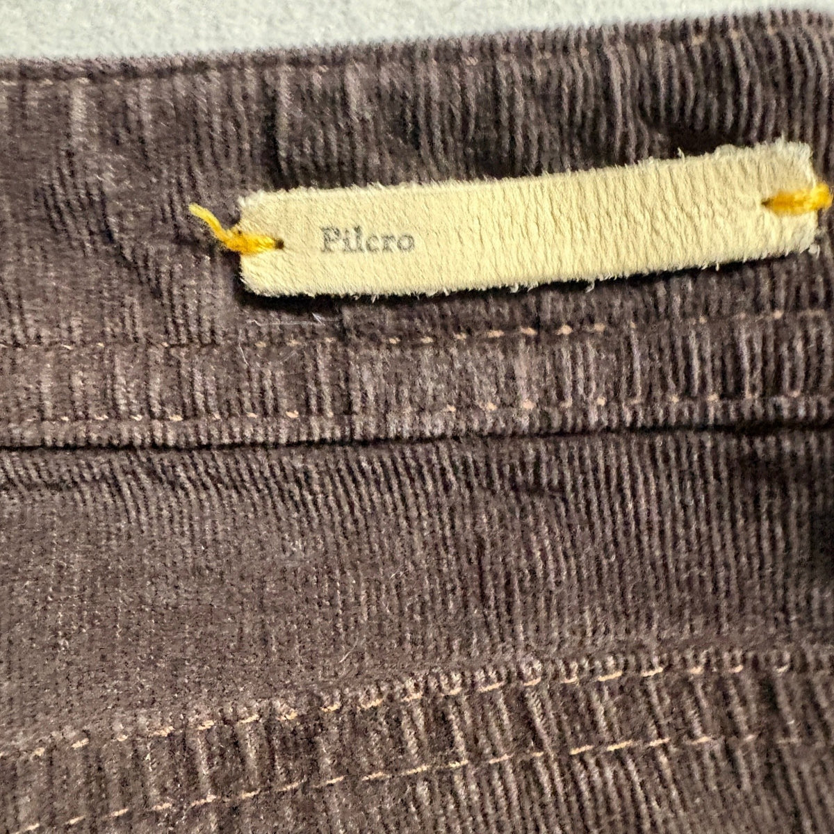 Pilcro and the Letterpress Corduroy Jeans Womens 27 Brown Serif Skinny Pants