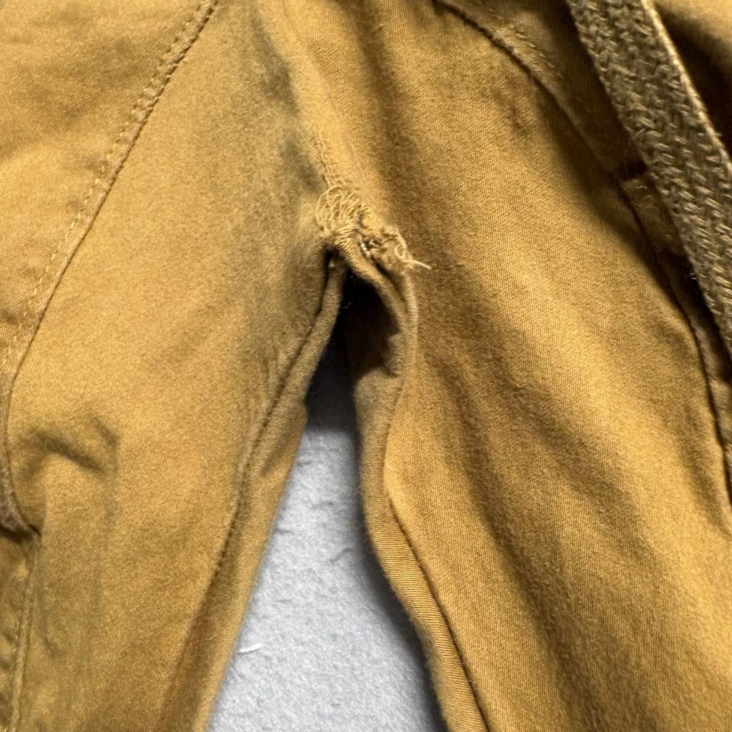 Free Planet Jogger Pants Mens Medium Brown Cotton Stretch Elastic Waist