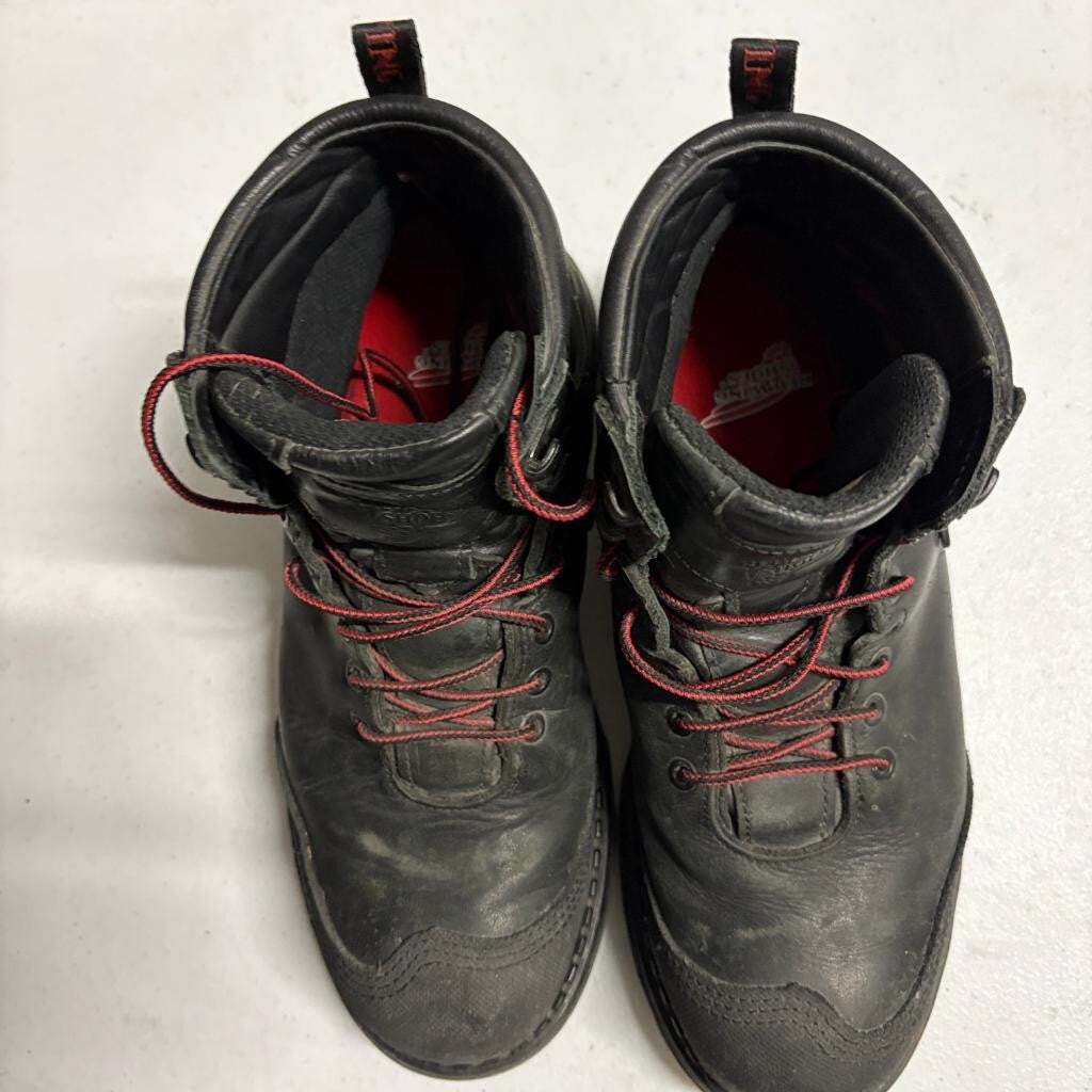 Red Wing 2411 Mens 9 EE Black Leather Waterproof Safety Toe Work Boots Made in