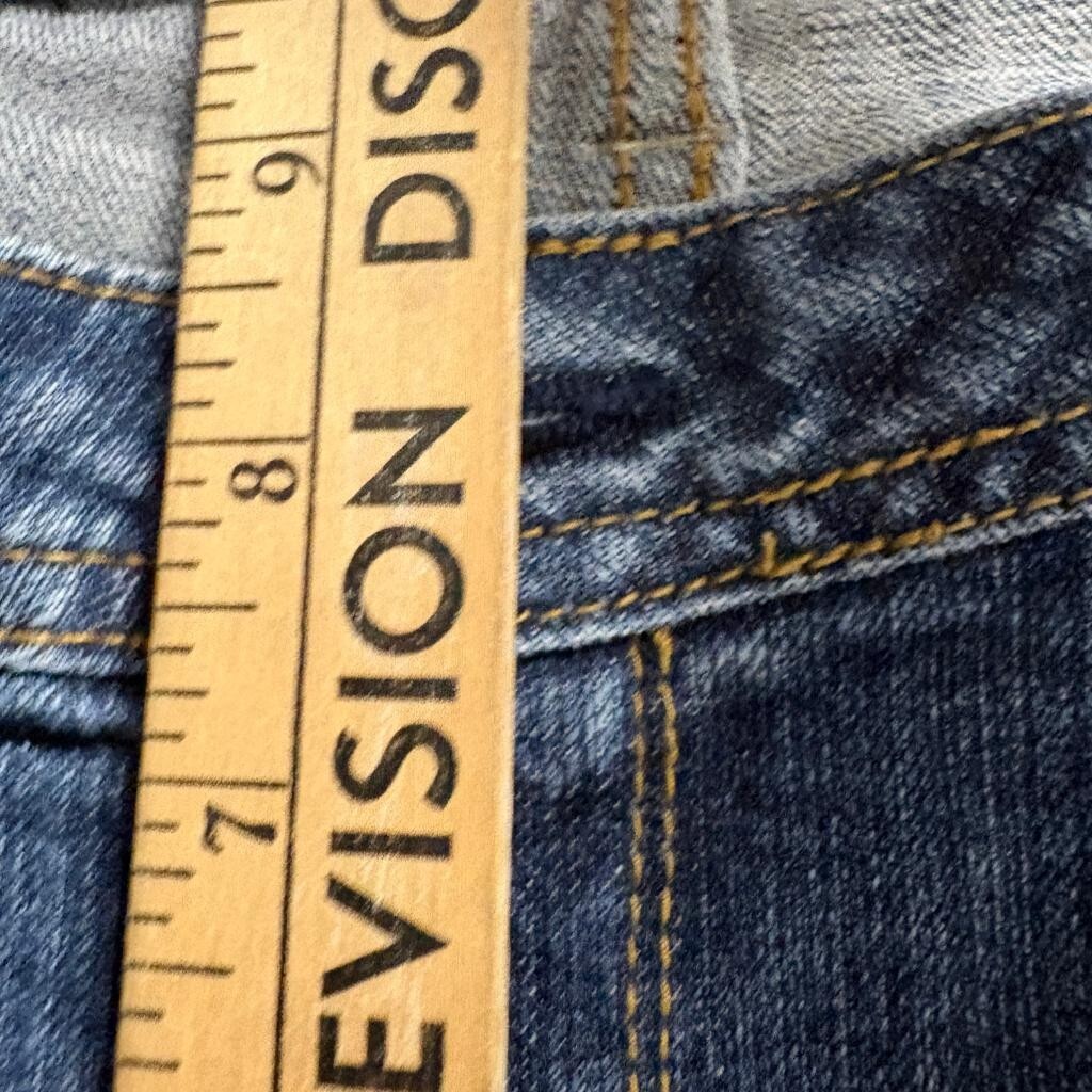 Bitten Sarah Jessica Parker Jeans Womens 12R Blue Denim Straight Leg Stretch