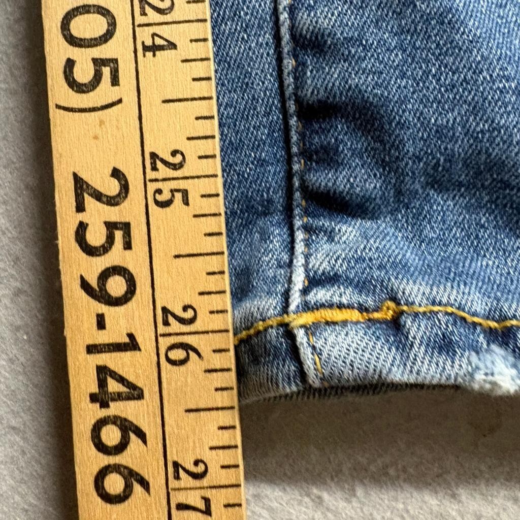 Good American Always Fits Good Legs Straight Jeans Womens Size 6-12 Blue Denim