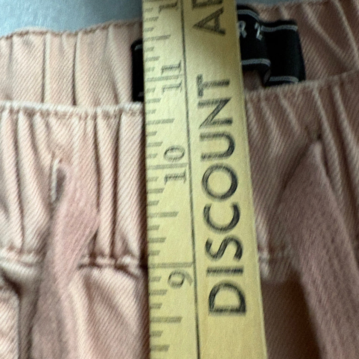 Forever 21 Men Distressed Jogger Pants XS Pink Cotton Drawstring Elastic Waist