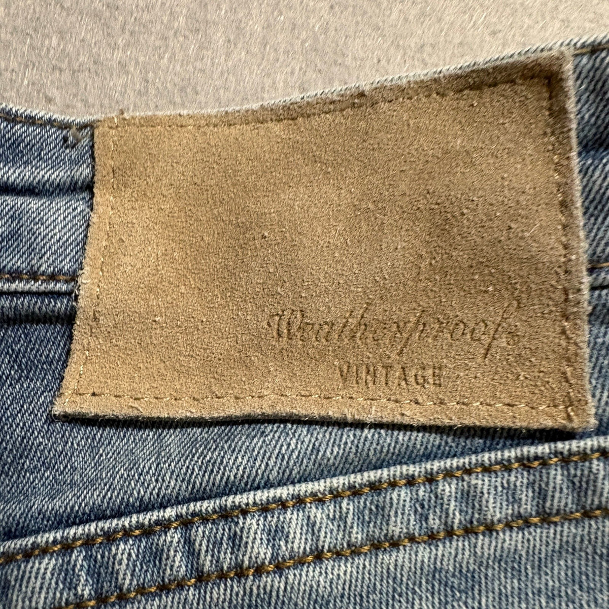 Weatherproof Vintage Mens Slim Fit Jeans Blue Stretch Denim Size 32x30 Milton