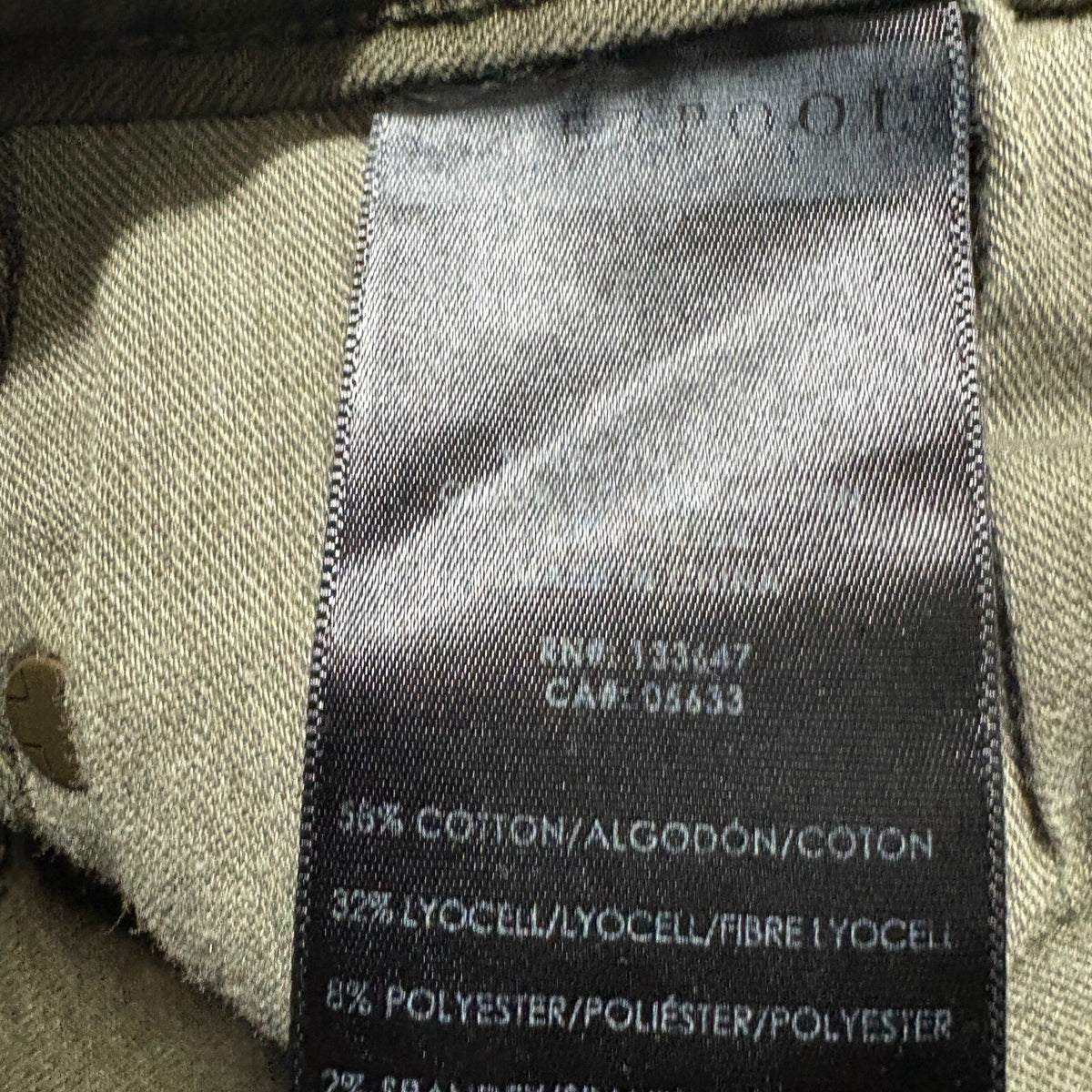 Liverpool Los Angeles The Hugger Skinny Jeans Womens 2/26 Olive Green Stretch
