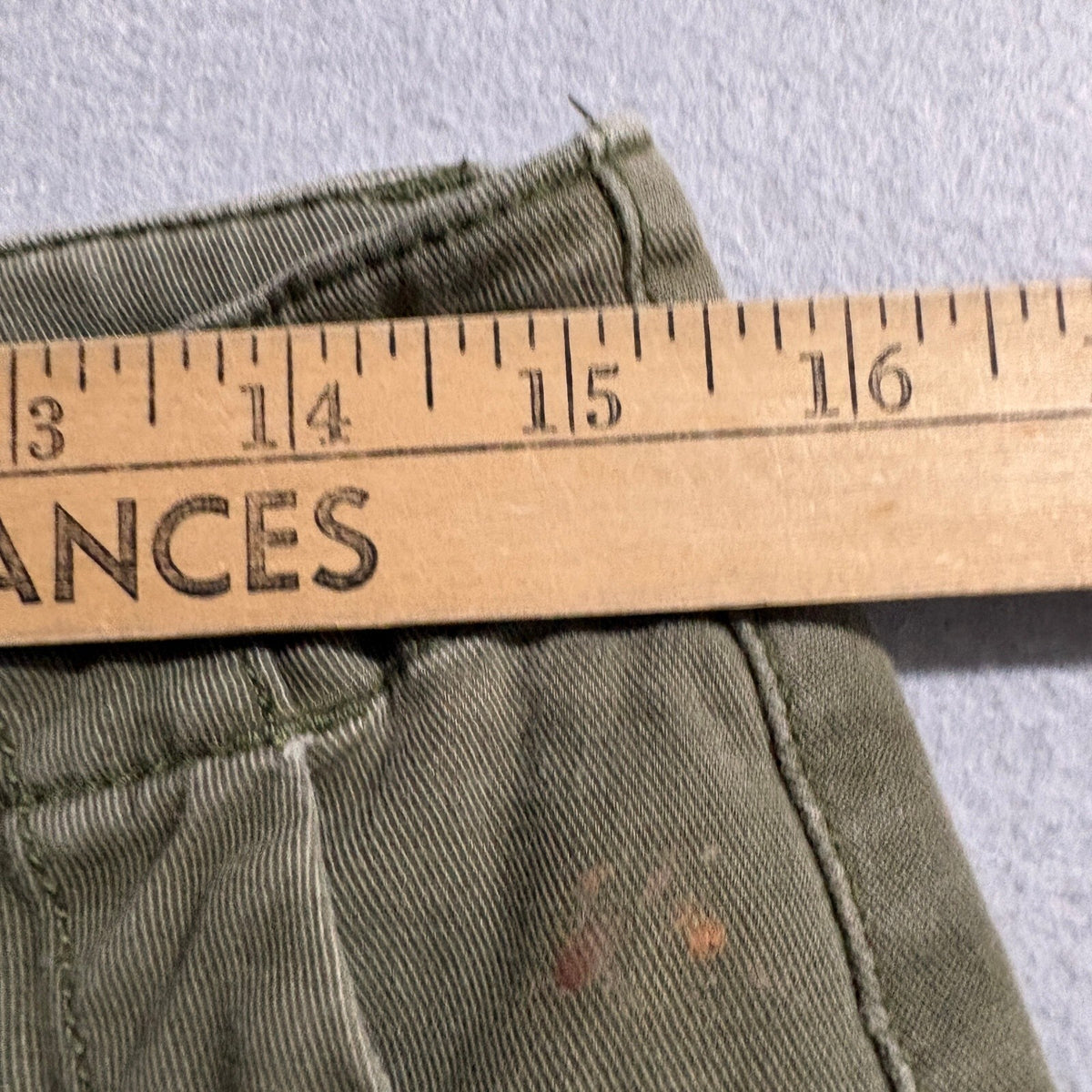 Universal Thread Womens Size 6 Olive Green Cargo Pants Wide Leg Cotton Casual