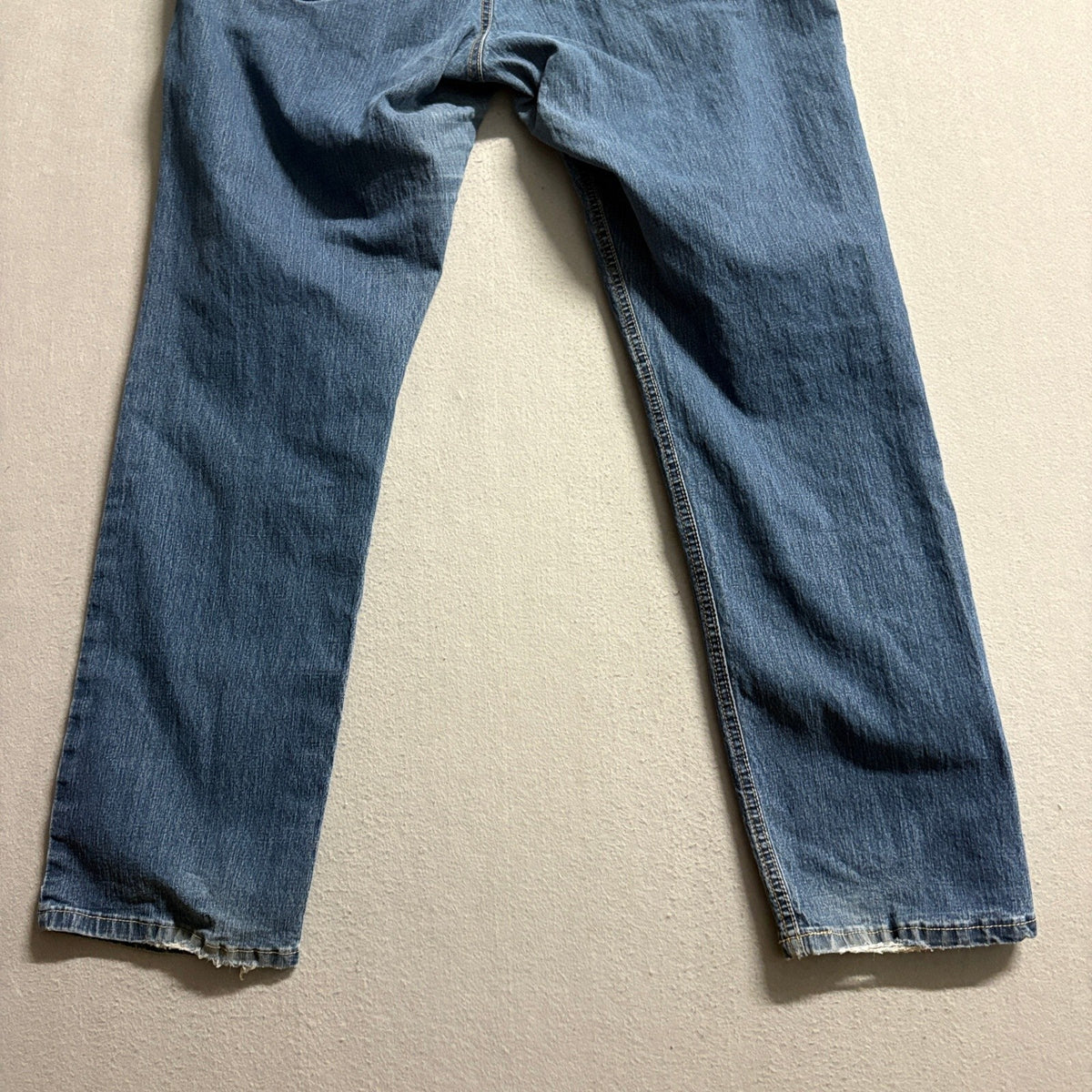 Dickies Mens Jeans Size 36x29 Blue Denim Straight Leg Work Stretch FD635MNG