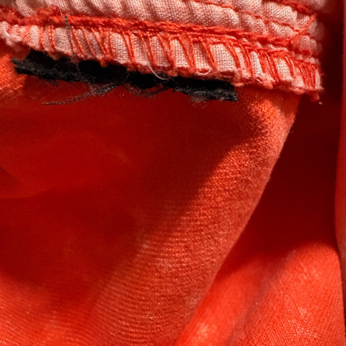 BDG Urban Outfitters Acid Wash Orange Pants Womens Medium Wide Leg Elastic Waist