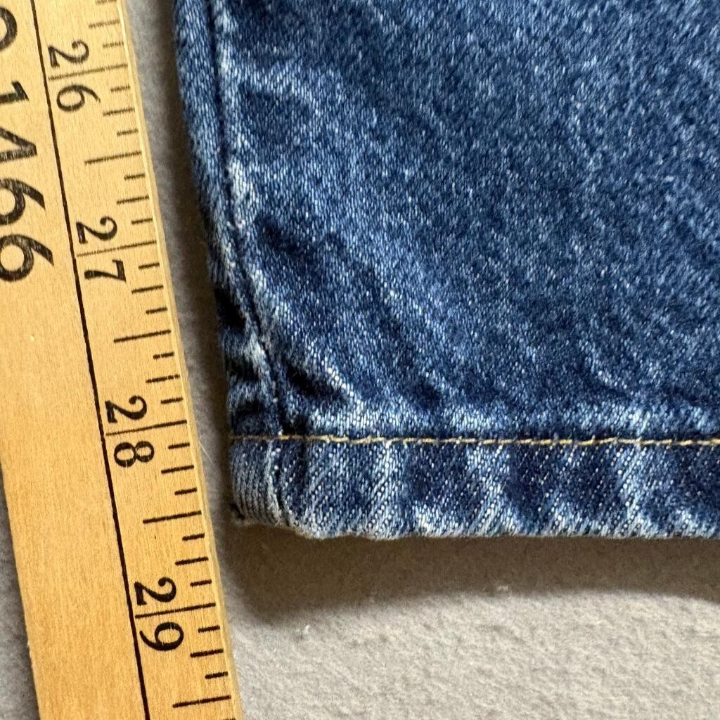 Wrangler Hero Regular Fit Jeans Mens 40x29 Blue Denim 100% Cotton 5-Pocket