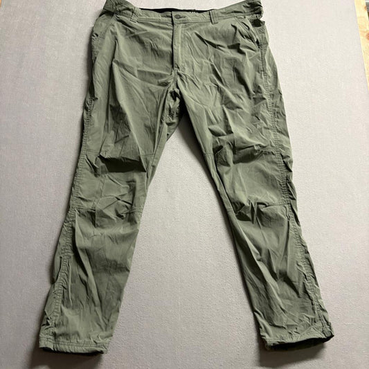 Wrangler ATG Mens 40x30 Green All Terrain Gear Nylon Stretch Utility Pants