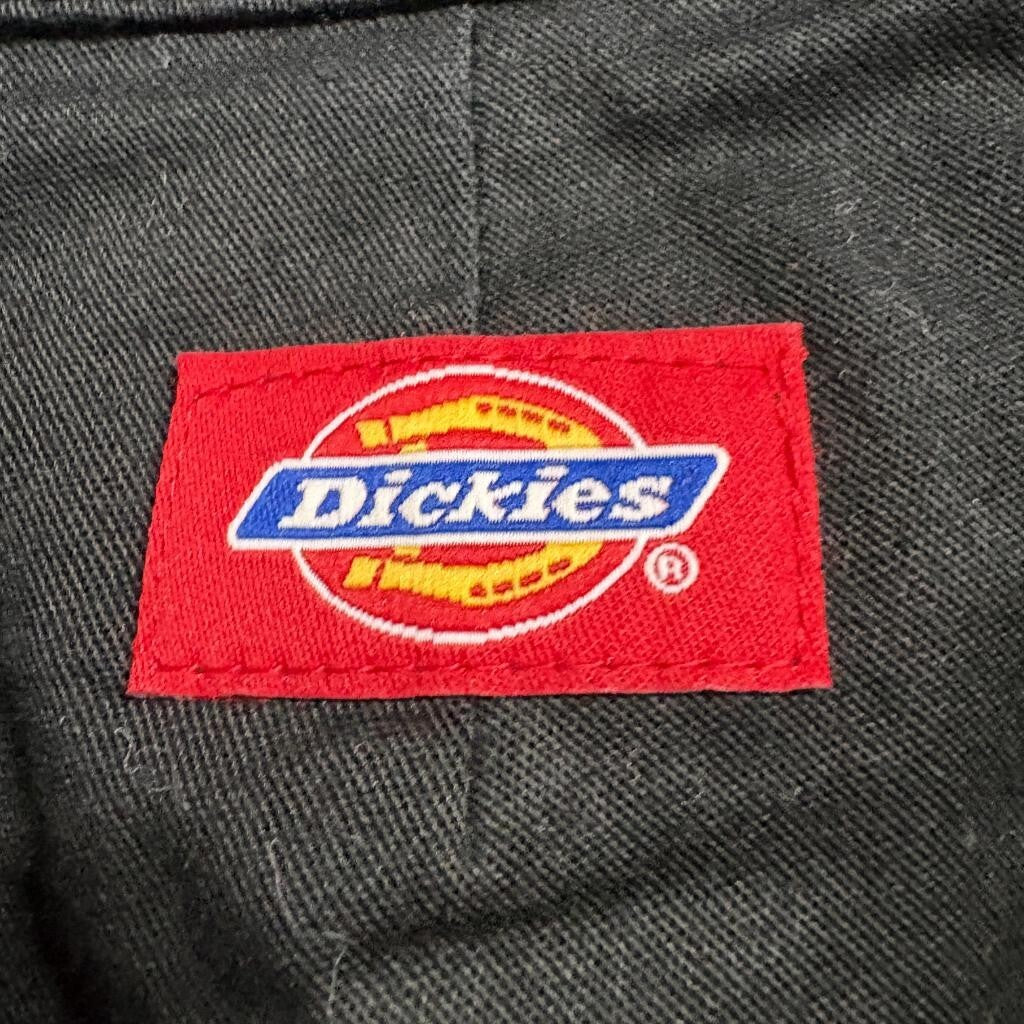 Dickies Girl Black Stretch Twill Pants Womens Size 7 Low Rise Bootcut Workwear