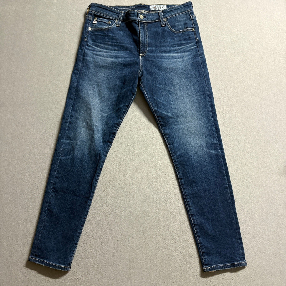 AG Adriano Goldschmied The Farrah Skinny Ankle Jeans Womens Size 33 High Rise