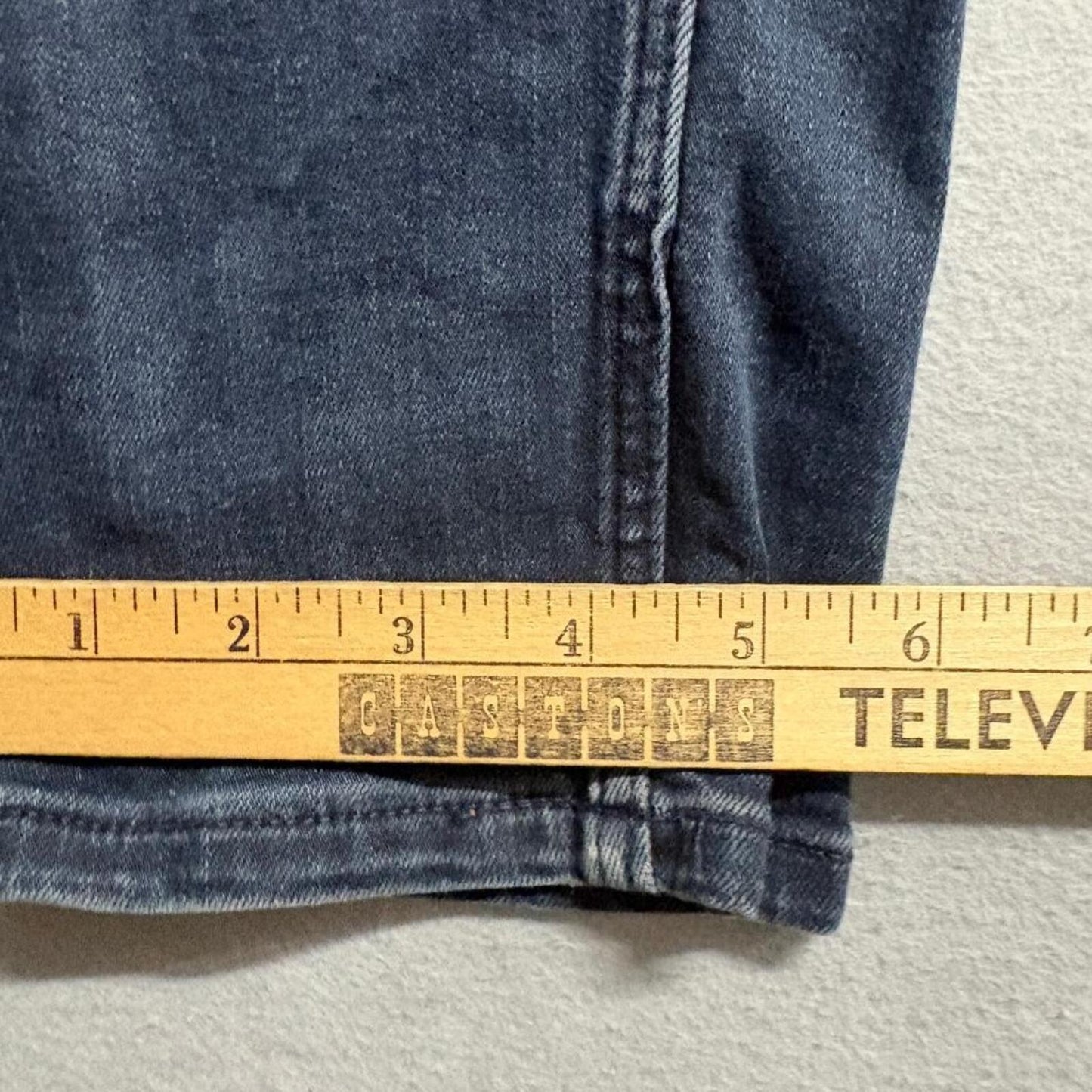 Colins Jeans Mens 32x30 Danny Slim Fit Low Rise Dark Wash Denim Blue 1056612