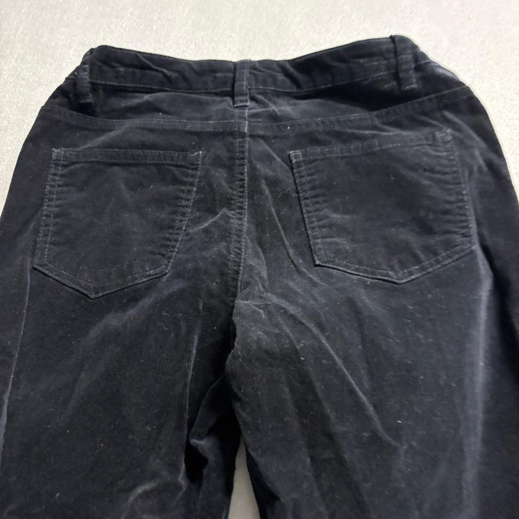 Buffalo David Bitton Marvel Velvet Skinny Jeans Womens 4/27 Black Mid Rise
