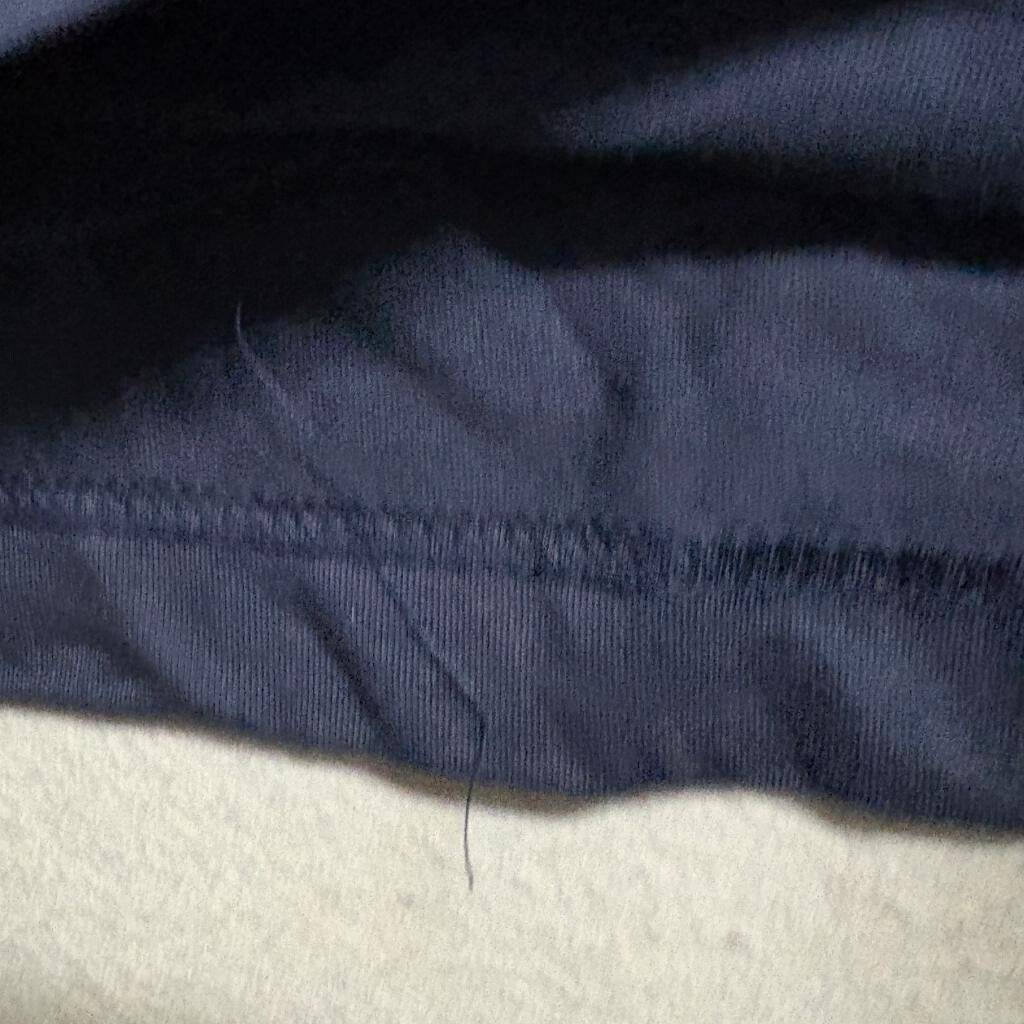 Knightsbridge Polo Shirt Mens XL Midnight Blue Cotton Blend Short Sleeve Pocket