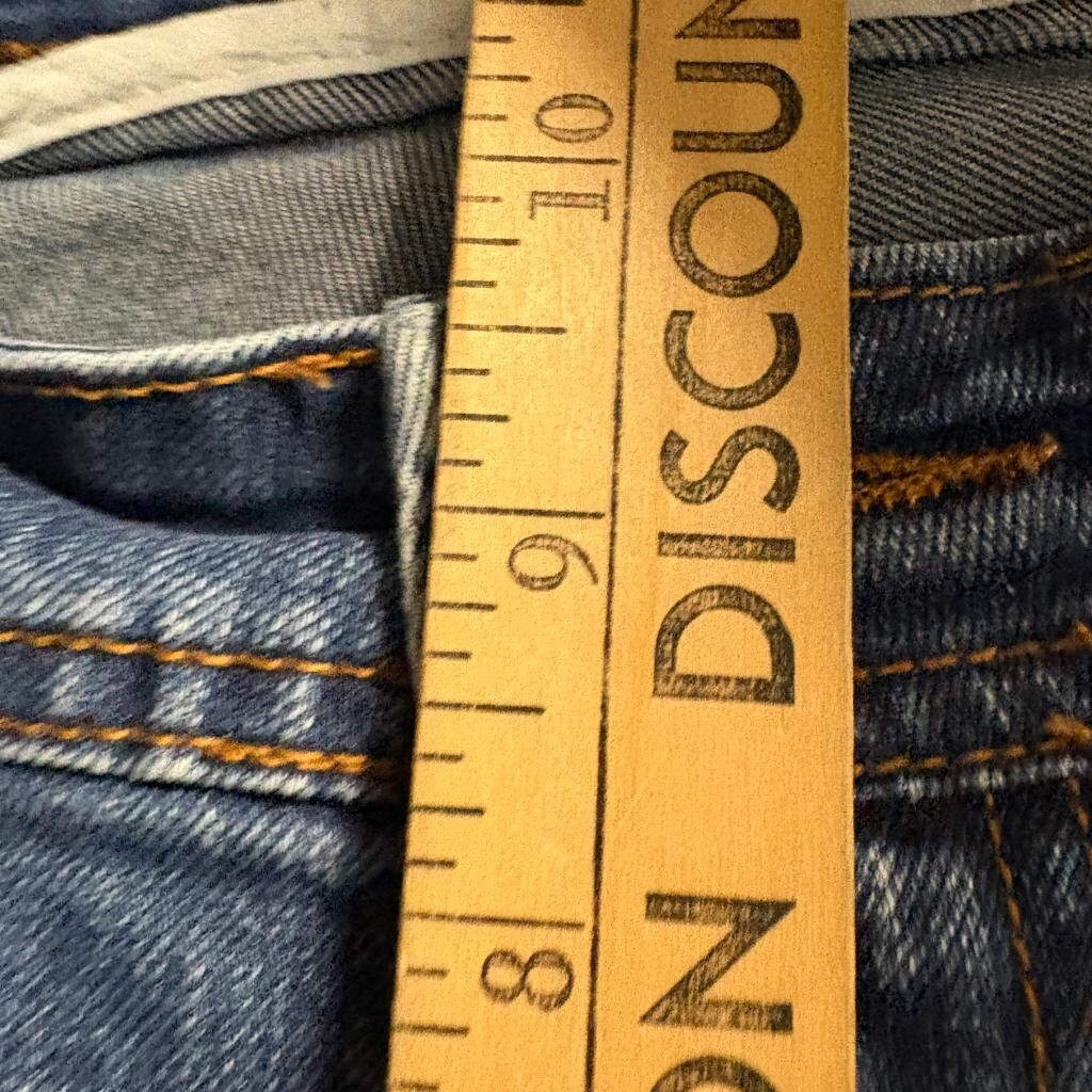 Z.W Design Jeans Mens 36 Blue Denim Stretch Straight Leg Pants