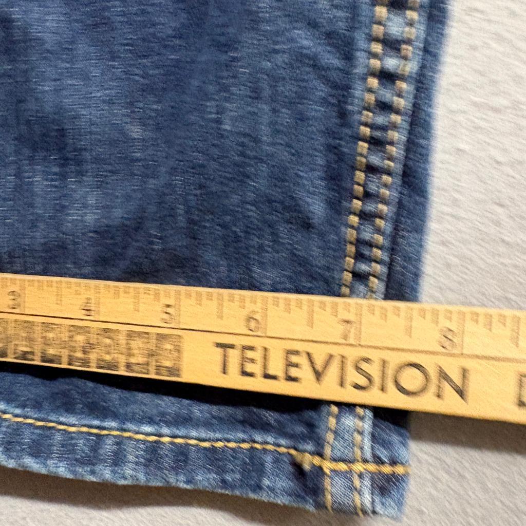 Wrangler Rock 47 Boyfriend Fit Jeans Mens 31x34 Blue Denim Stretch WBX30TB