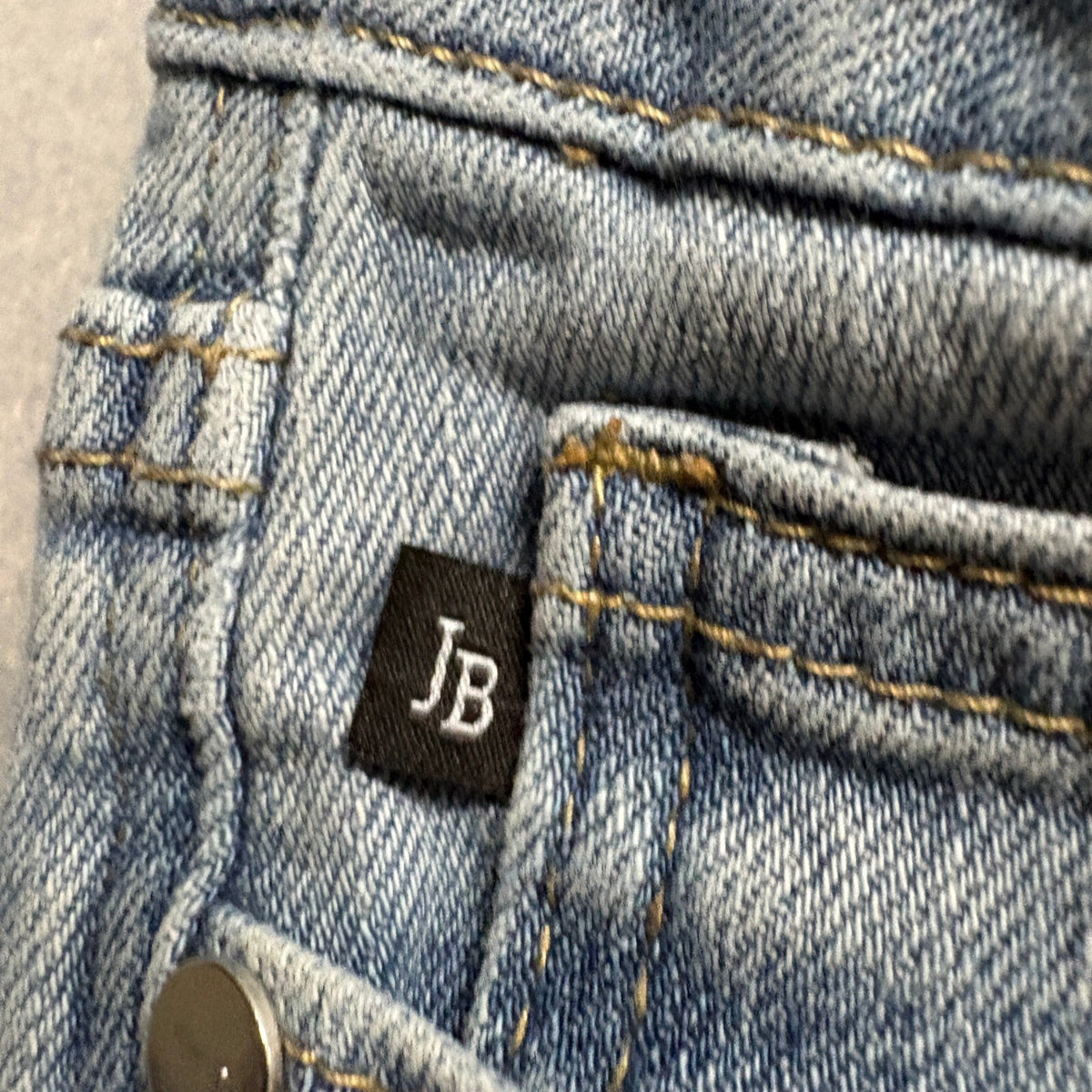Judy Blue Distressed Raw Hem Ankle Jeans Size 7 / 28 High Rise Stretch Light
