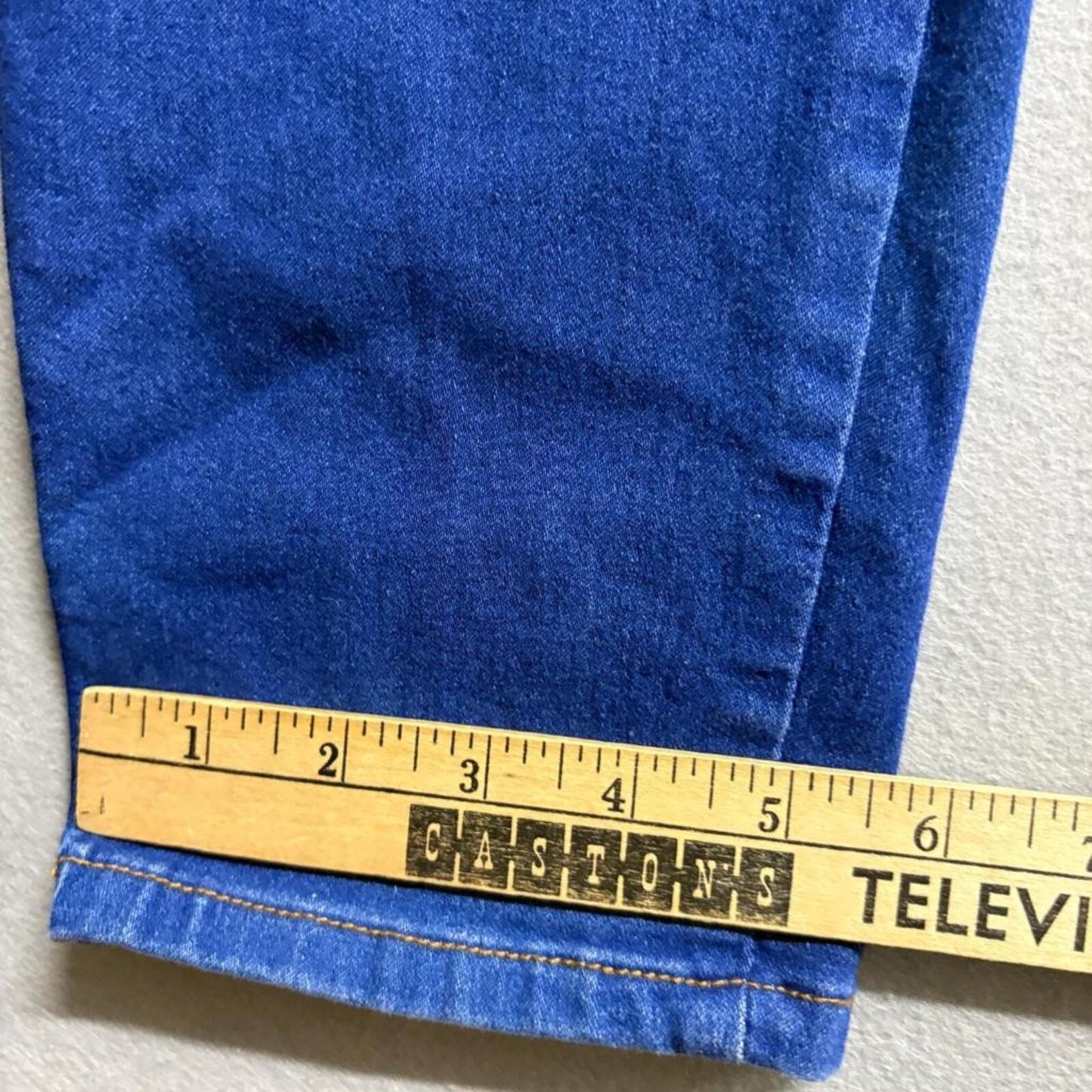 Red Bottoms Cargo Jeans Womens 18 Blue Stretch Denim Skinny Utility Pockets