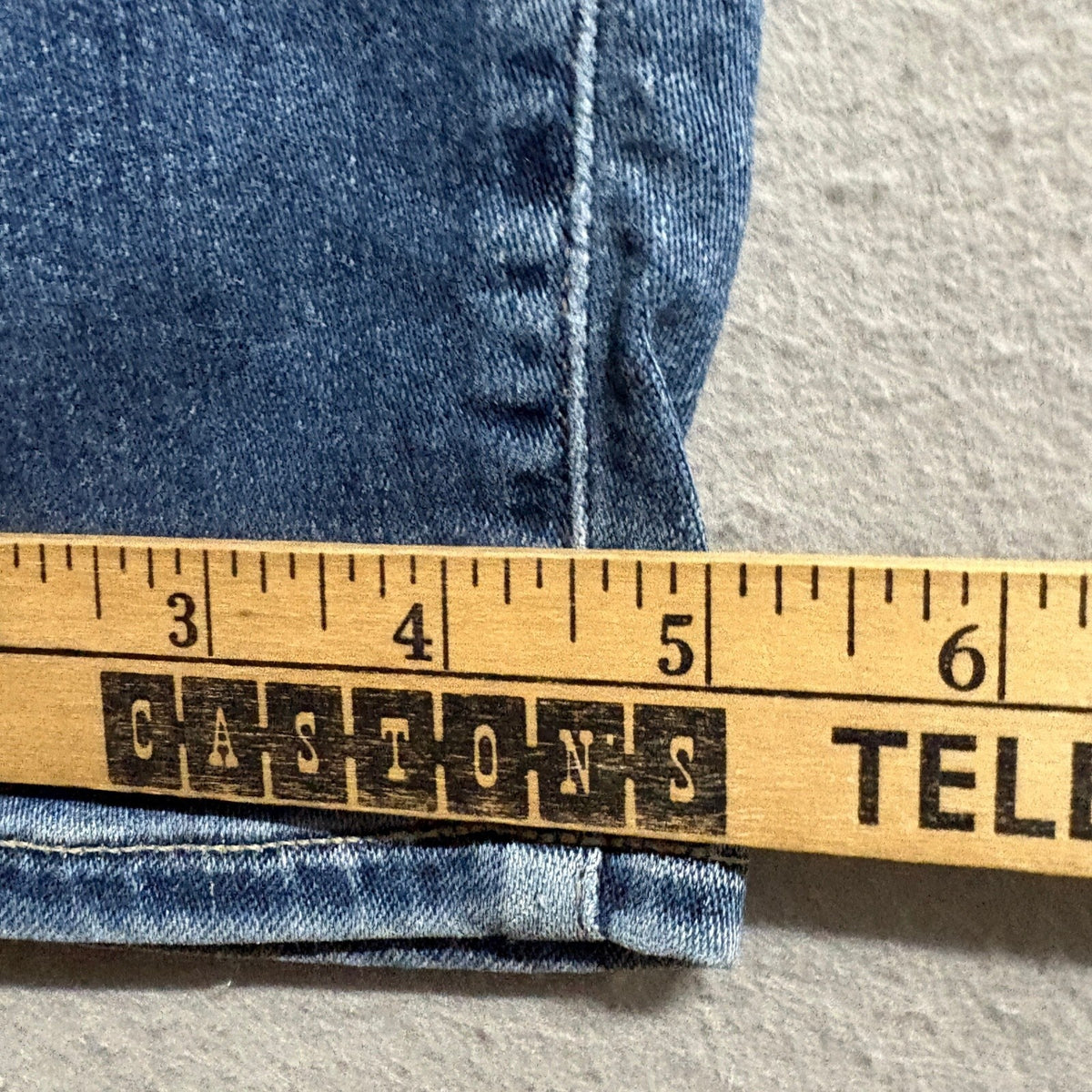 Genetic Denim Loren Slim Straight Jeans Womens Size 27 Medium Wash Stretch Blue