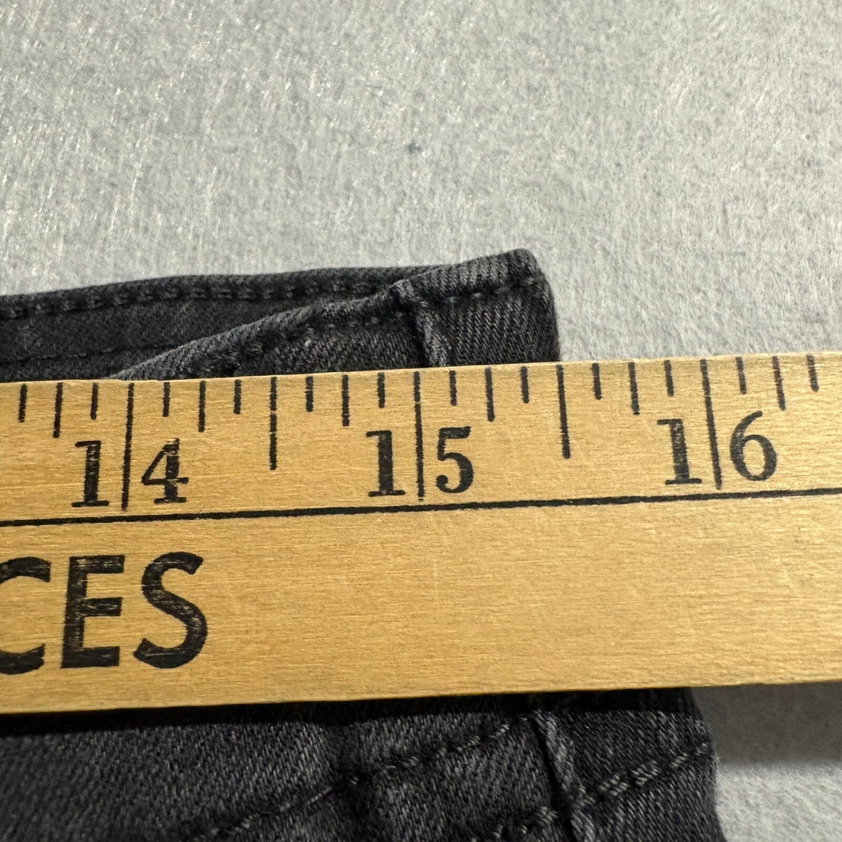 DG2 Diane Gilman Women Bootcut Jeans Size 8-10-12T Gray Stretch Denim Pull On