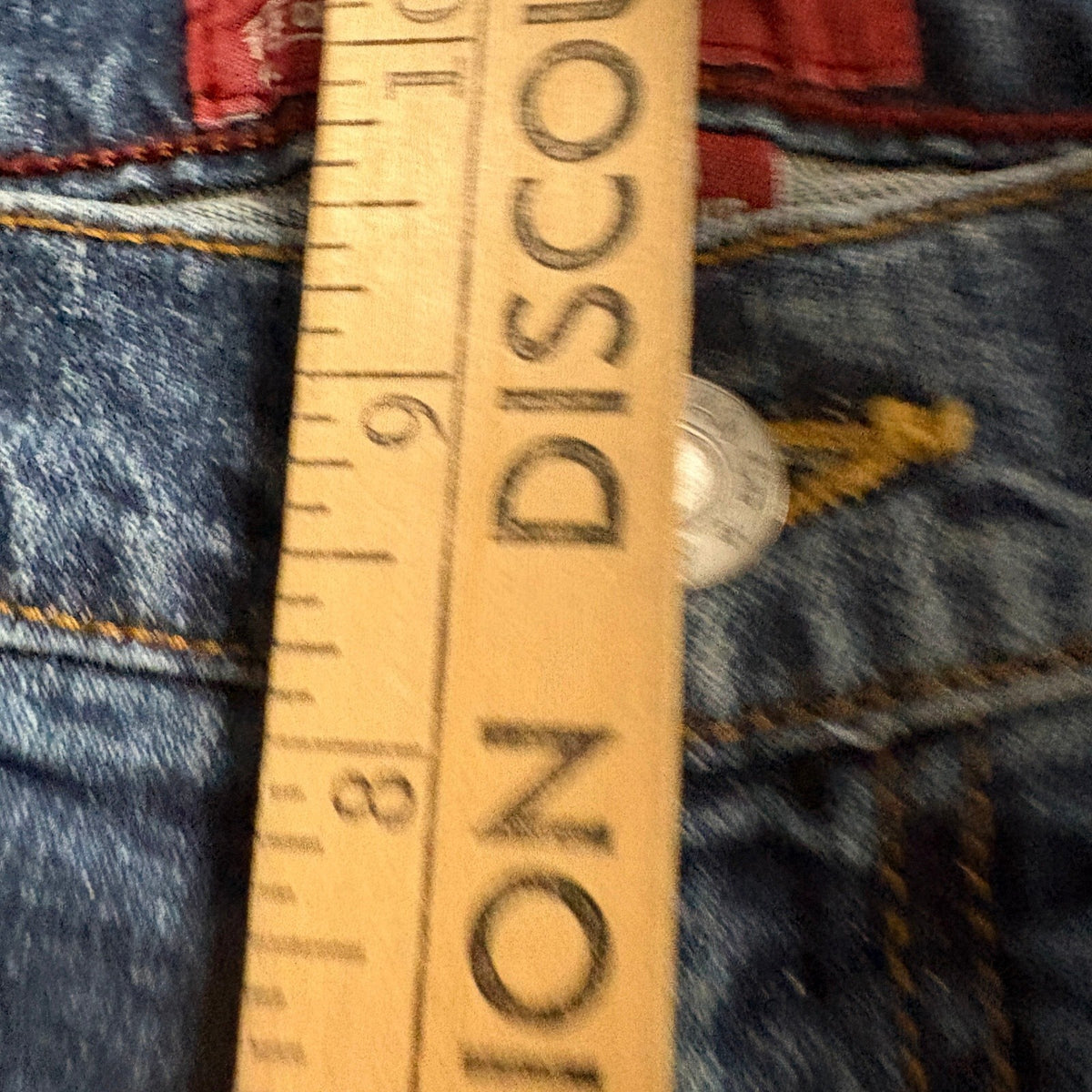 Arizona Jean Co Slim Straight Jeans Mens 26x34 Blue Flex Denim Stretch