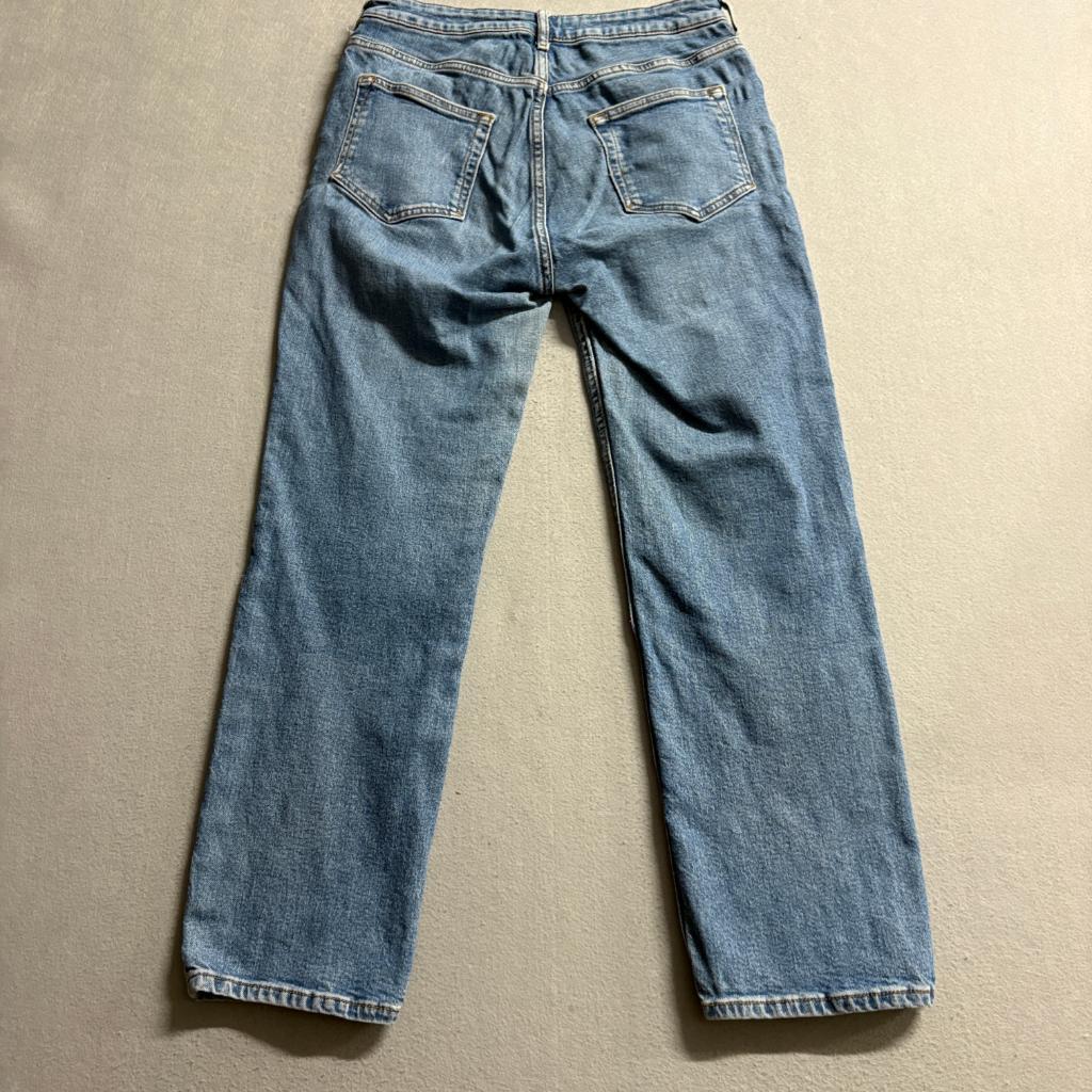 Pilcro and the Letterpress Jeans Womens 30 Blue Denim Straight Leg Anthropologie