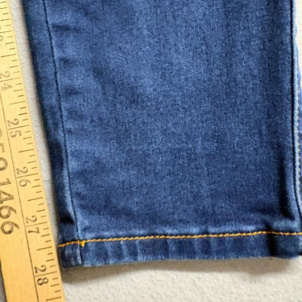 Sweet Look Premium Denim Skinny Jeans Womens Size 13 Dark Wash Stretch Blue
