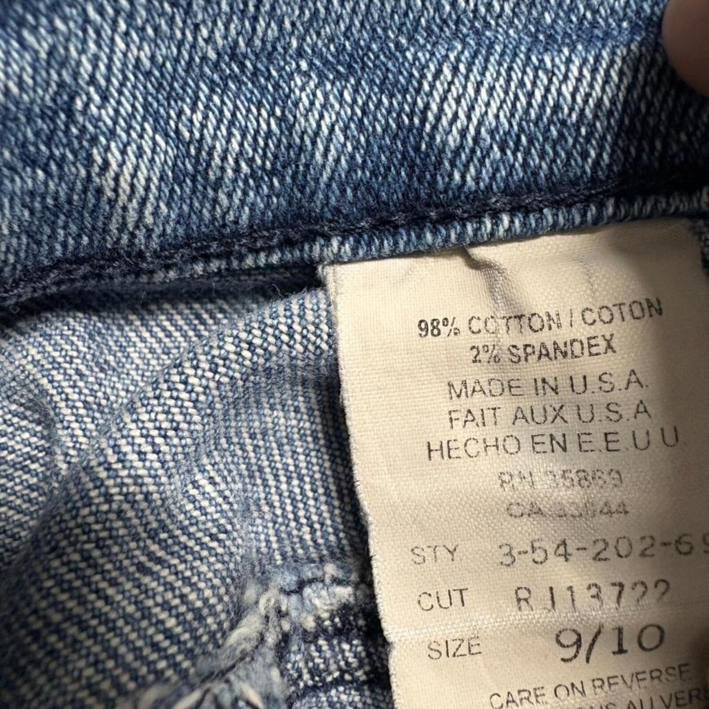 Vintage Roper High Rise Mom Jeans Womens Size 9/10 Blue Denim Made in USA